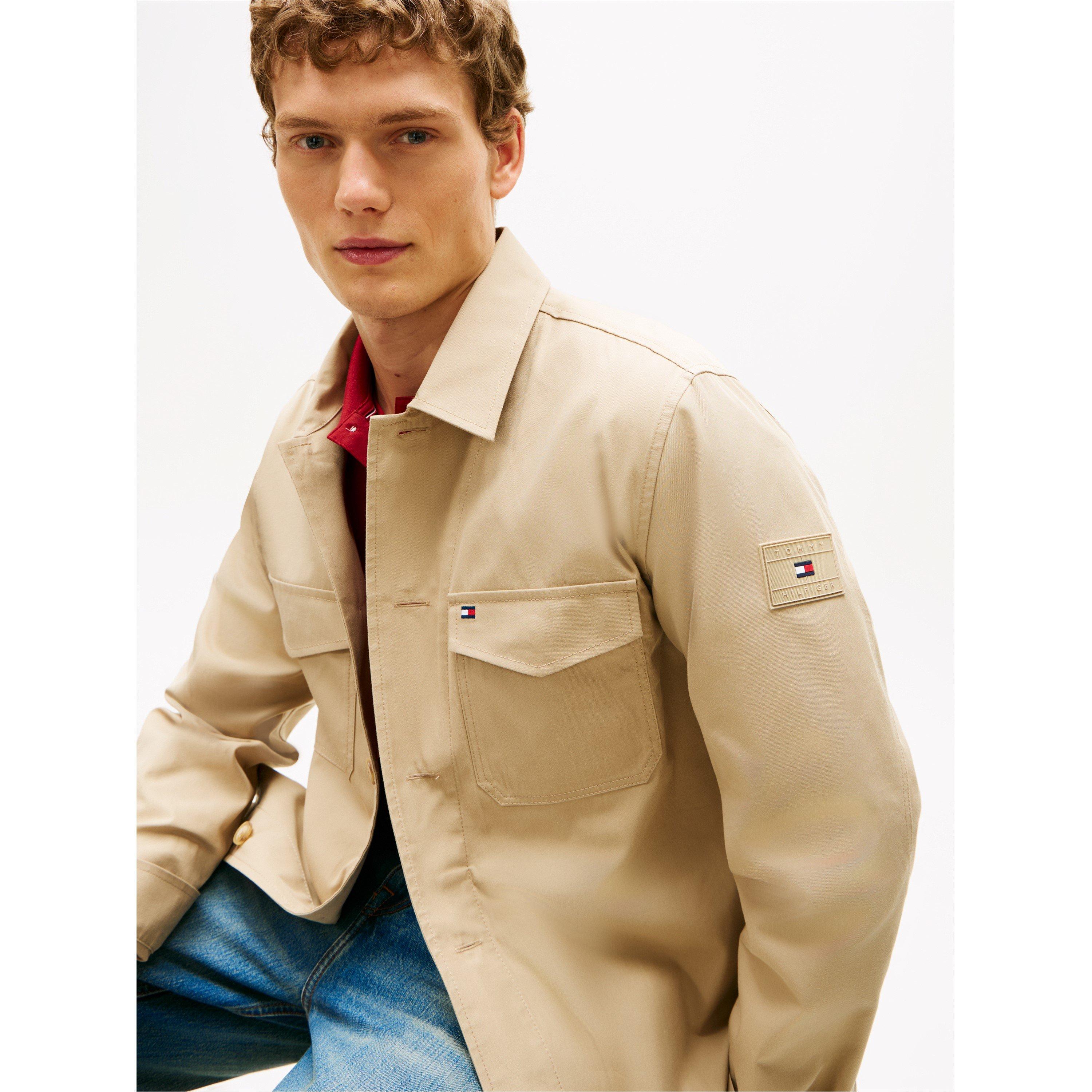 Sandalwood - Tommy Hilfiger - Cotton Nylon Shirt Jacket - 3