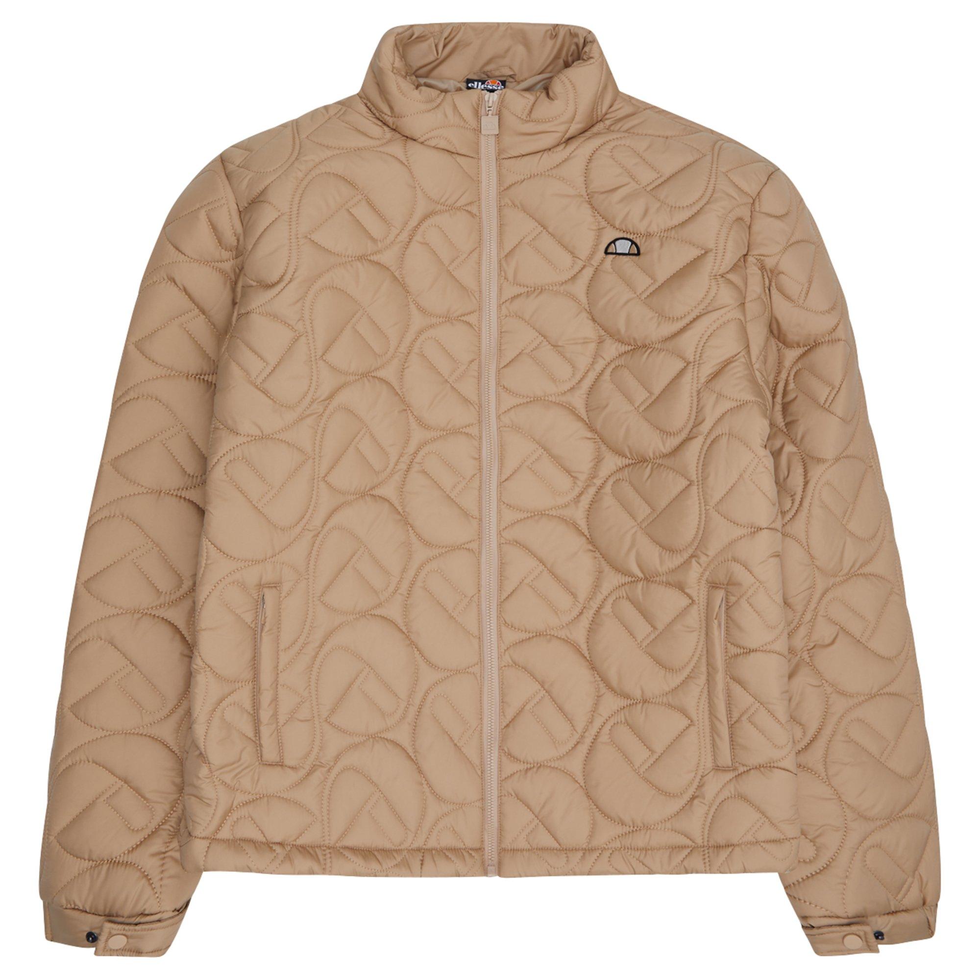 Ellesse Men's Vill Quilted Jacket - Beige - 2X Large