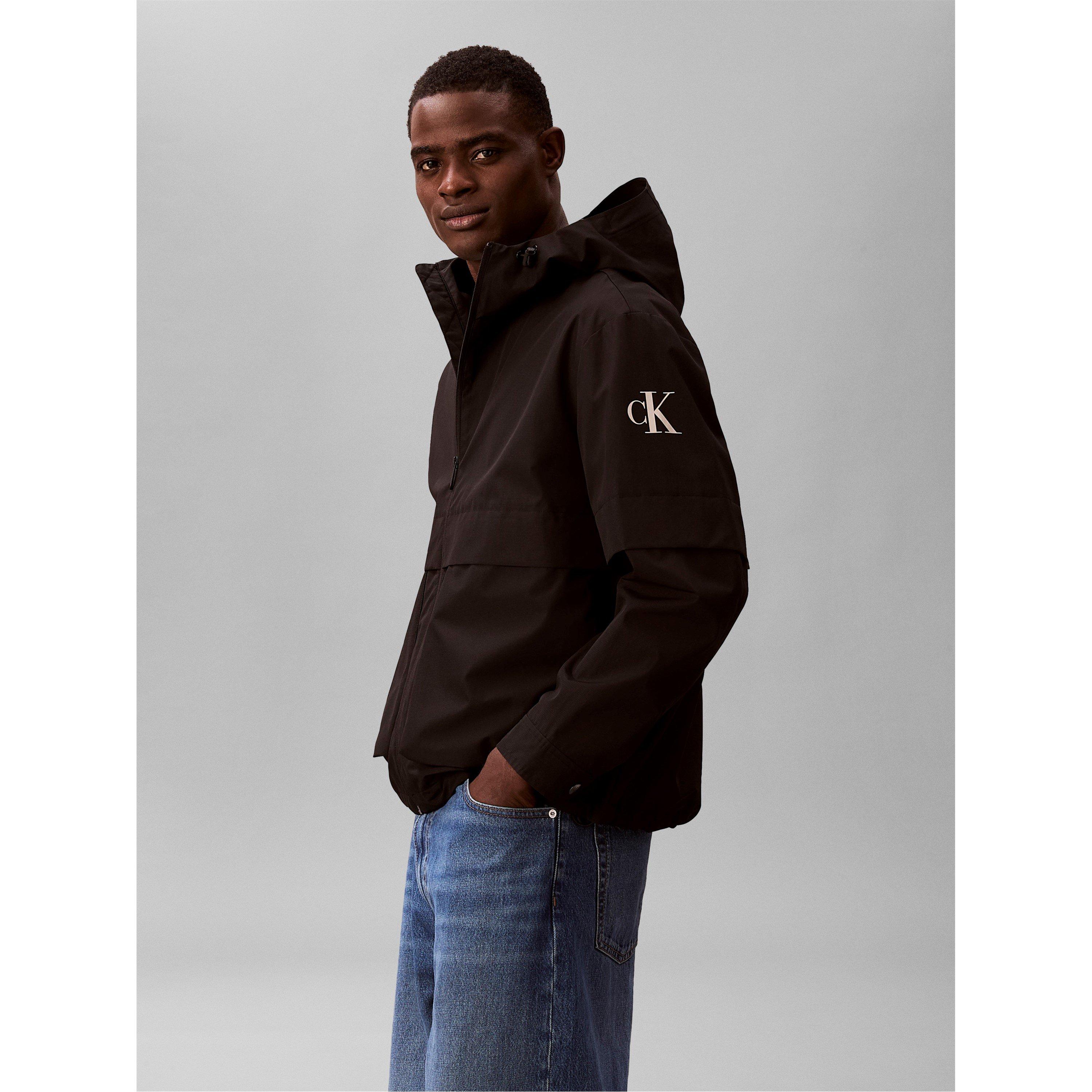 Black - Calvin Klein Jeans - CKJ Ripstop Windbrkr Sn62 - 4