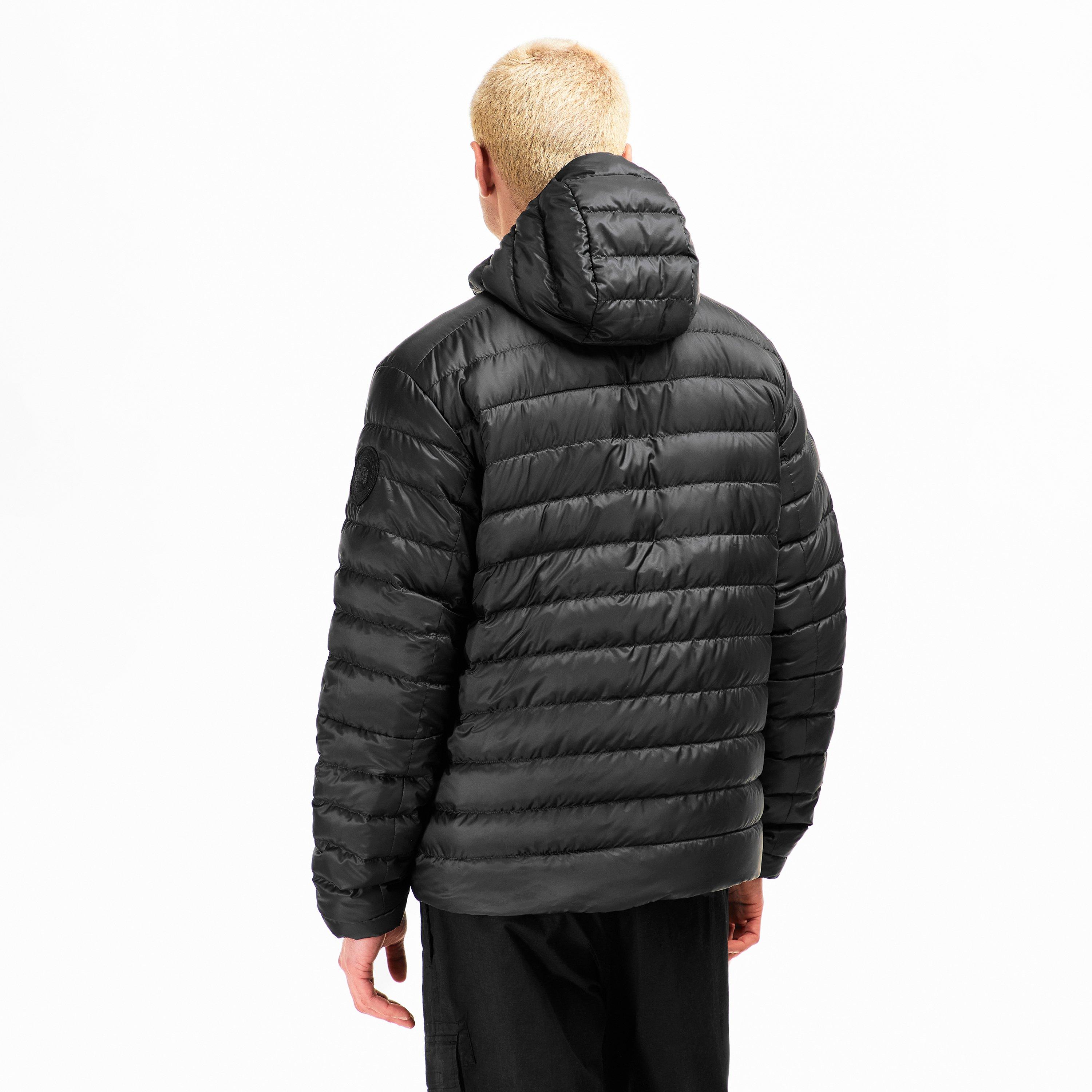 Black - Canada Goose - Men's Stratus Hoodie Short Puffer Jacket - 4