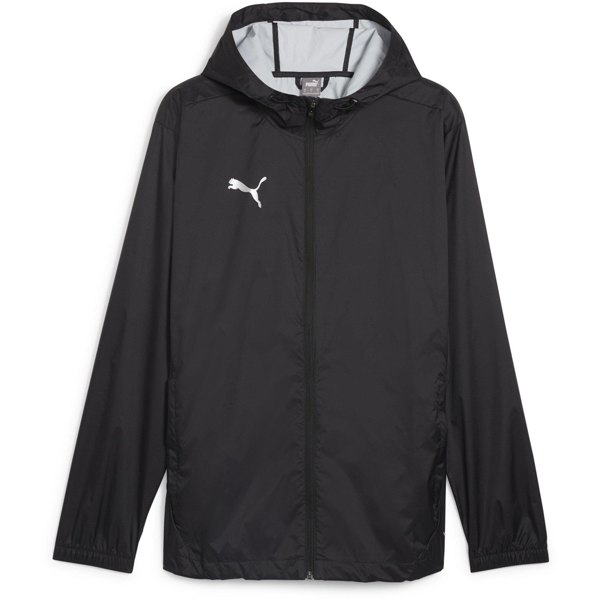 Puma Black - Puma - Men's Teamfinal Allweather Waterproof Lightweight Rain Anorak - 1