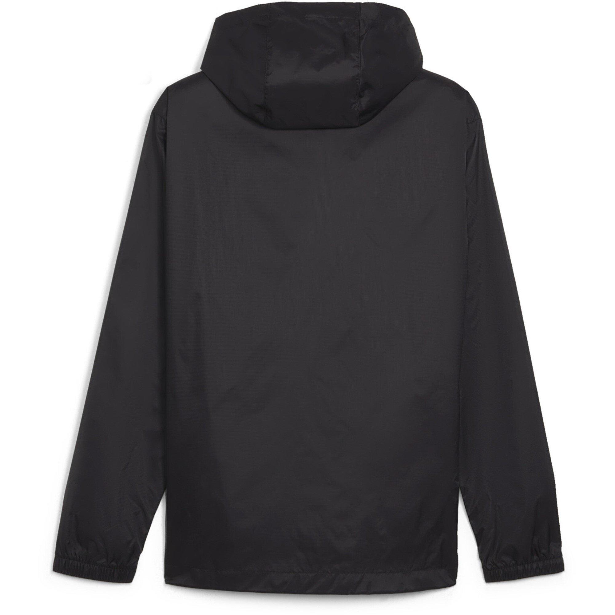 Puma Sort - Puma - Teamfinal Allweather Waterproof Lightweight Rain Anorak - 2