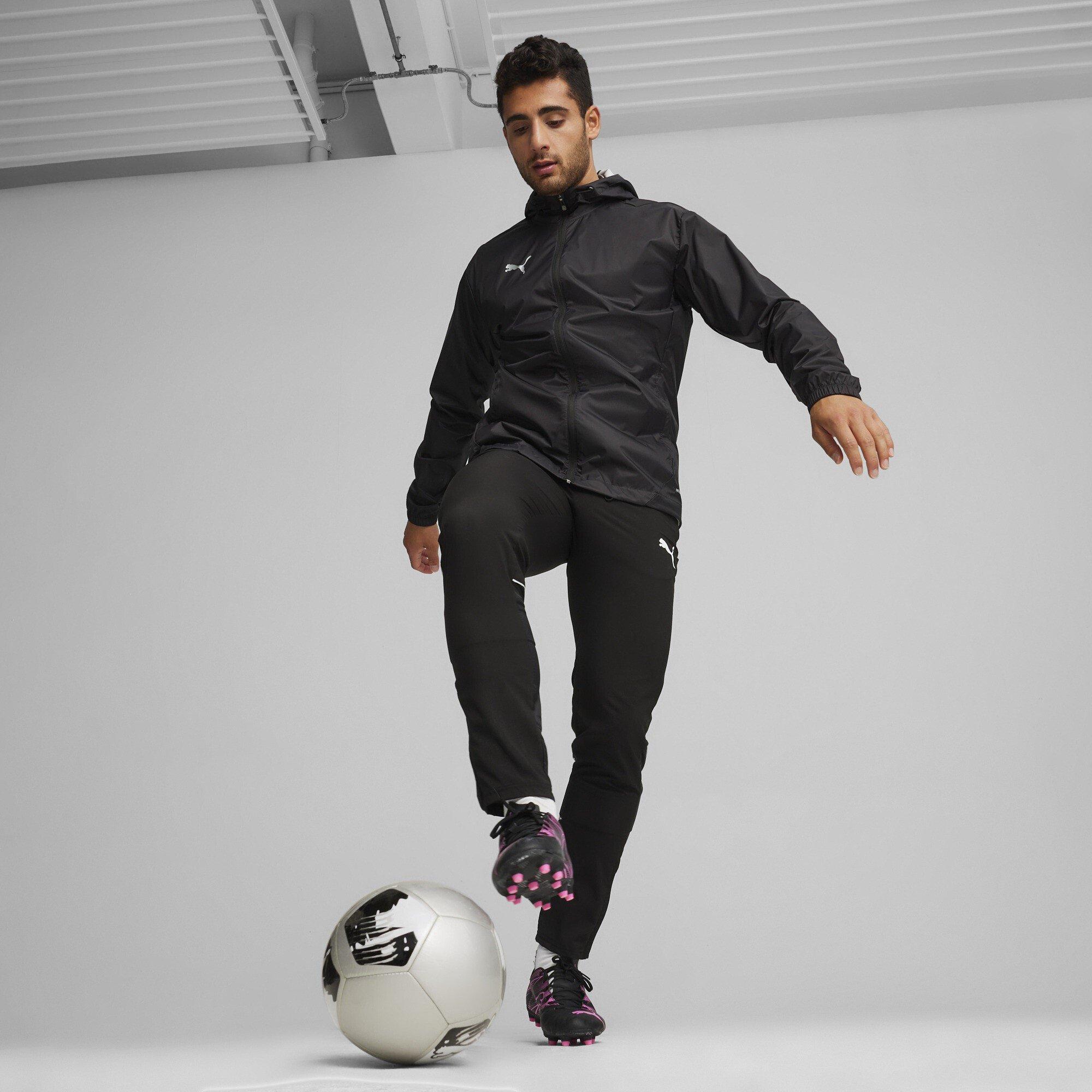 Puma Sort - Puma - Teamfinal Allweather Waterproof Lightweight Rain Anorak - 7