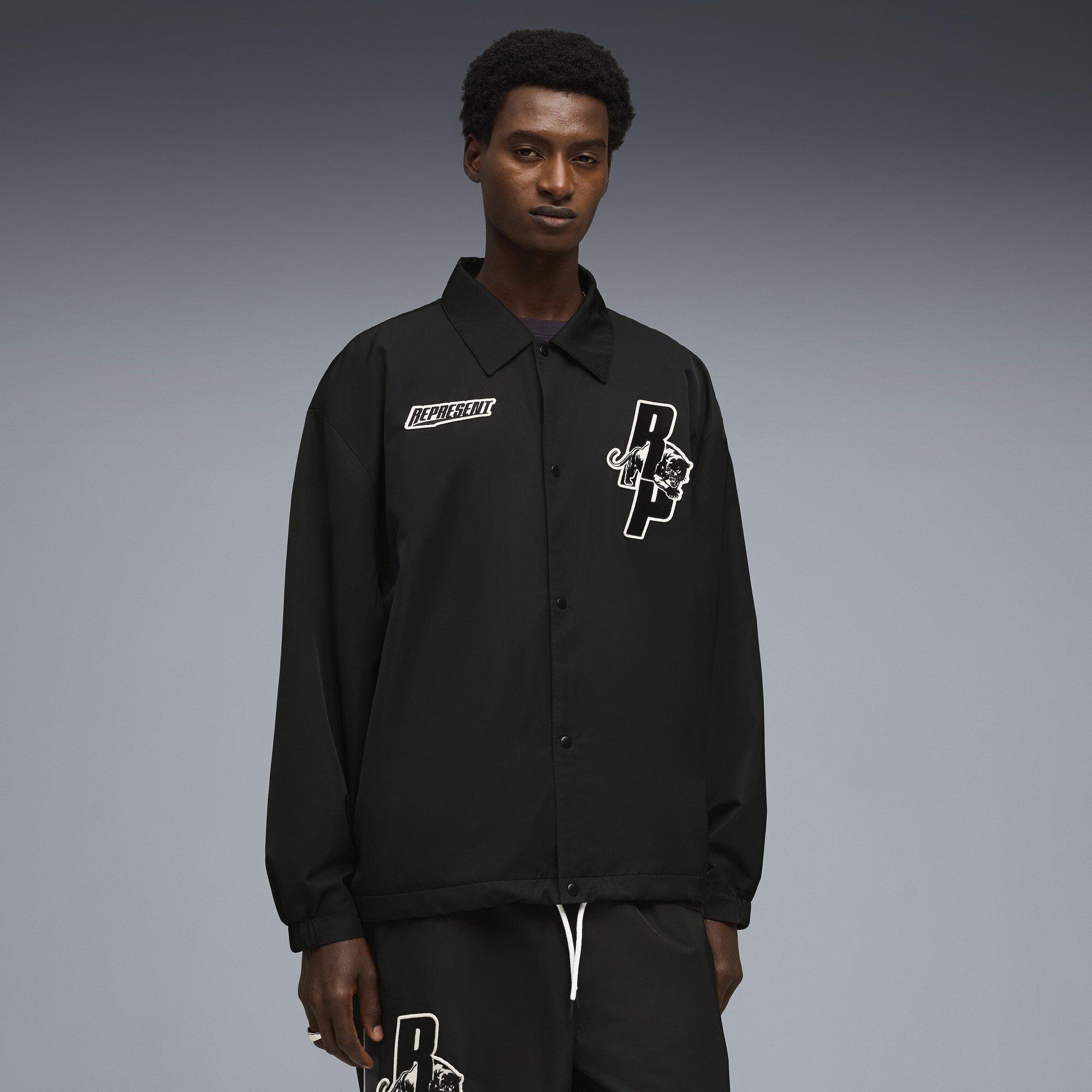 Puma Black - PUMA x Represent - PUMA x  Coaches Jkt Sn62 - 3