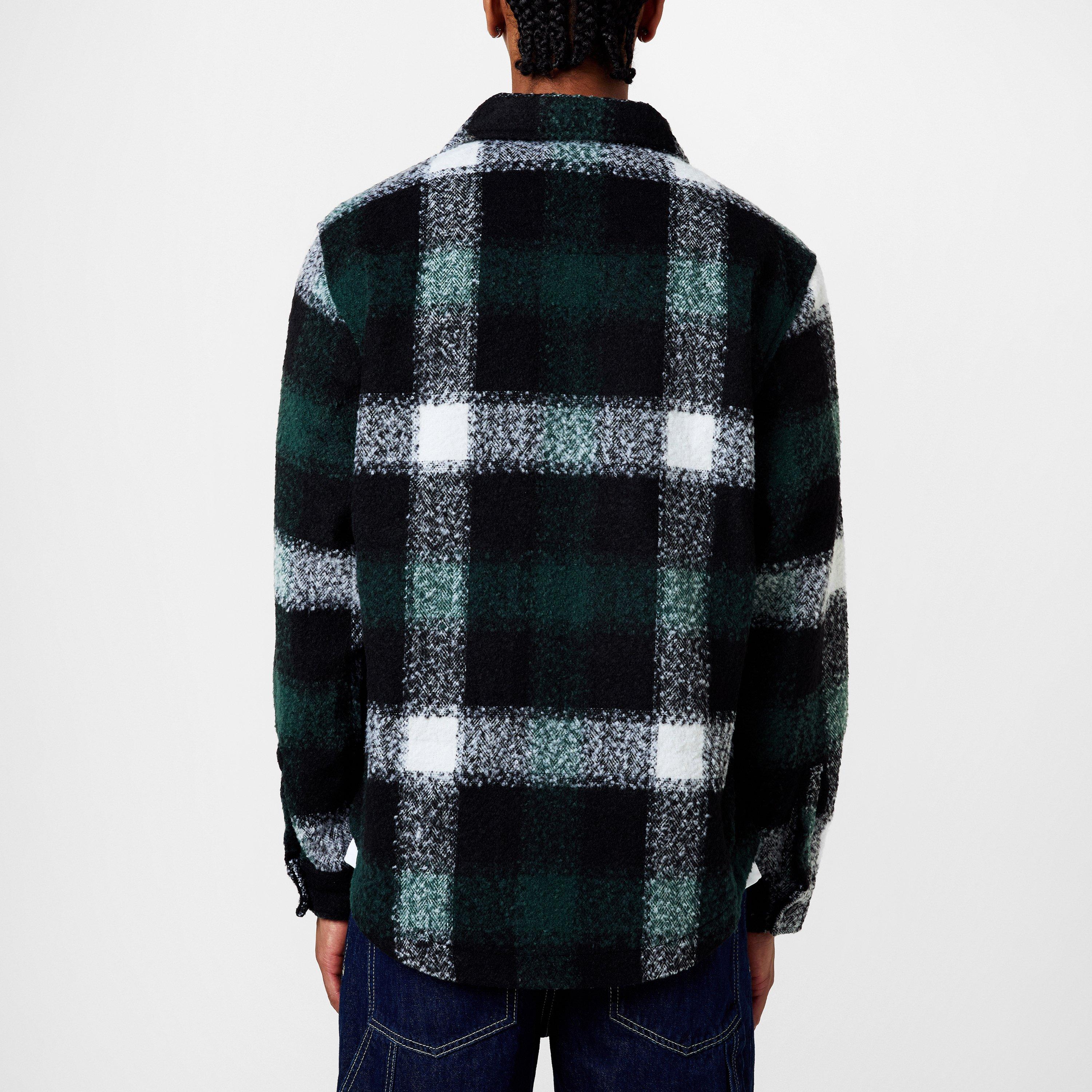 Dark Green 302 - Hugo - Men's Egriso Overshirt - 3