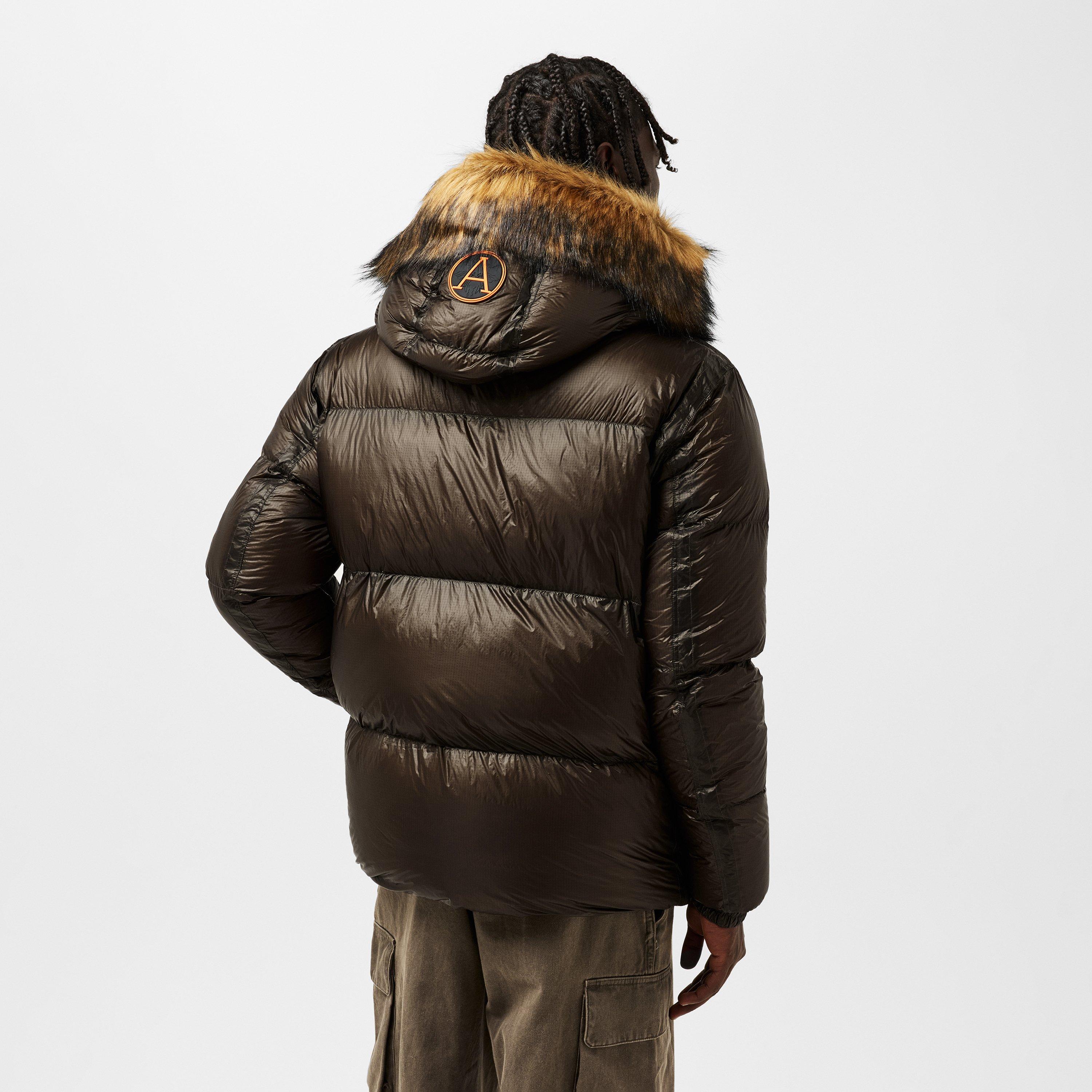 Brown C0128 - Arctic Army - Men's  Water-Resistant Puffer Jacket - 4