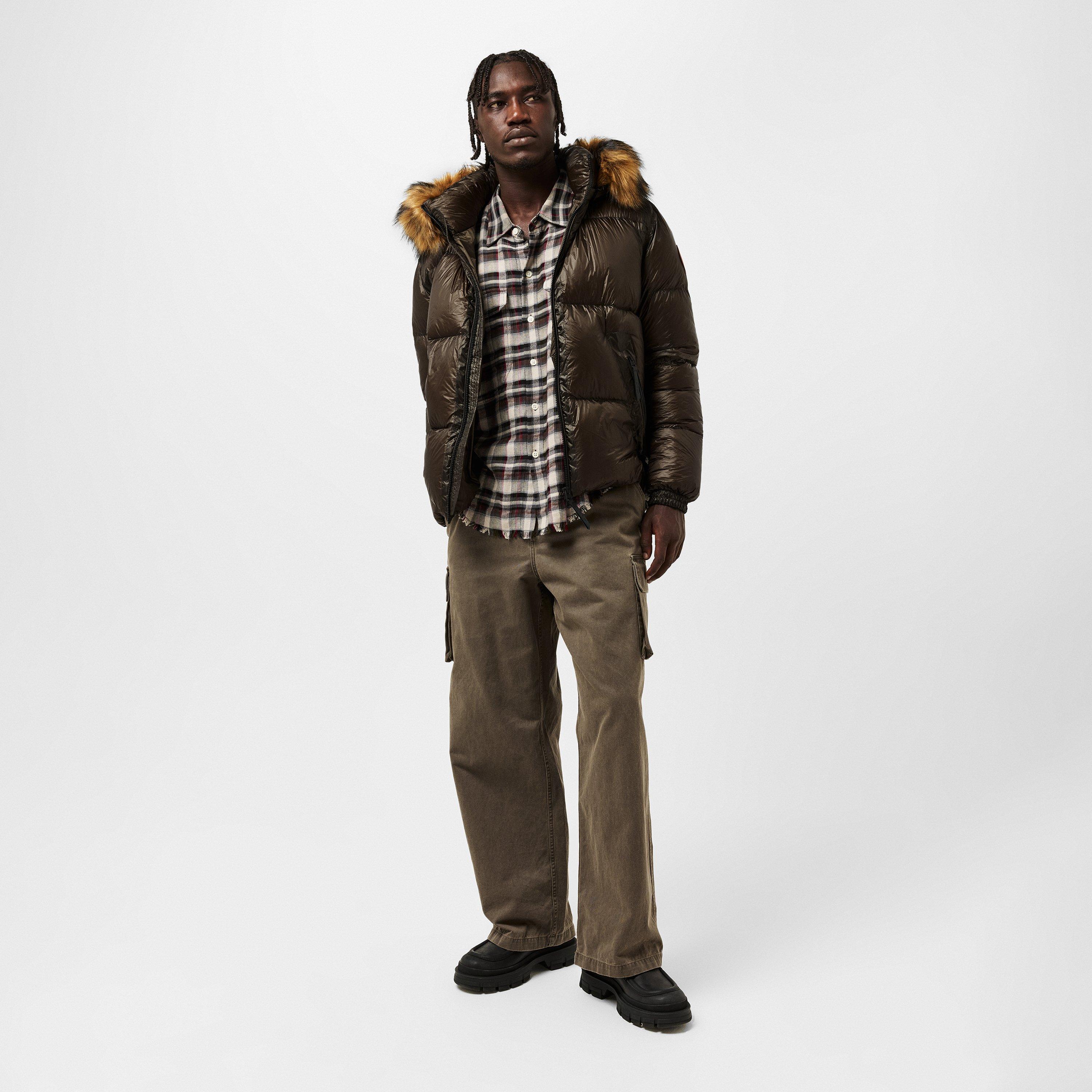 Brown C0128 - Arctic Army - Men's  Water-Resistant Puffer Jacket - 6