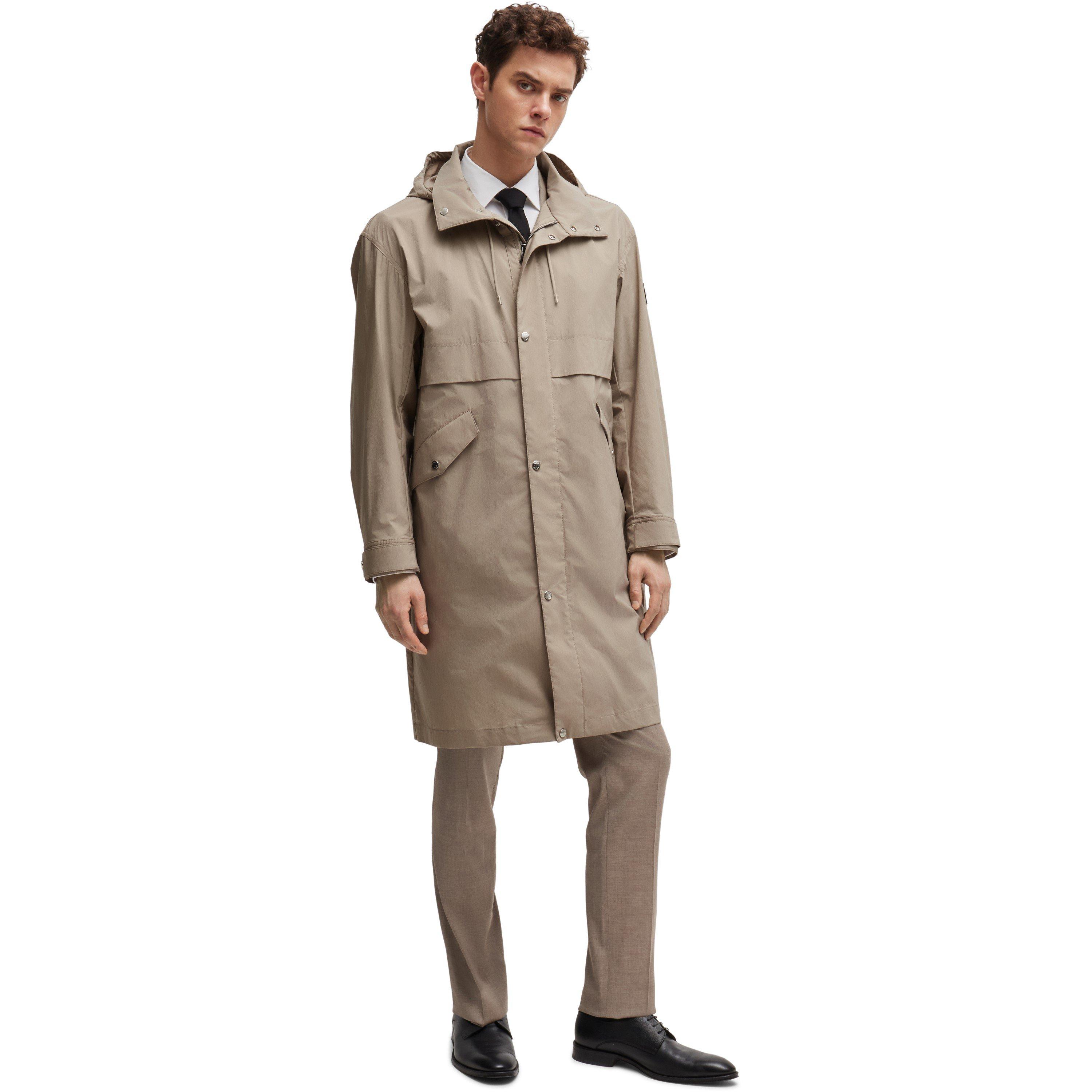 Dark Beige - Boss - Men's Cataldo Formal Coat - 2