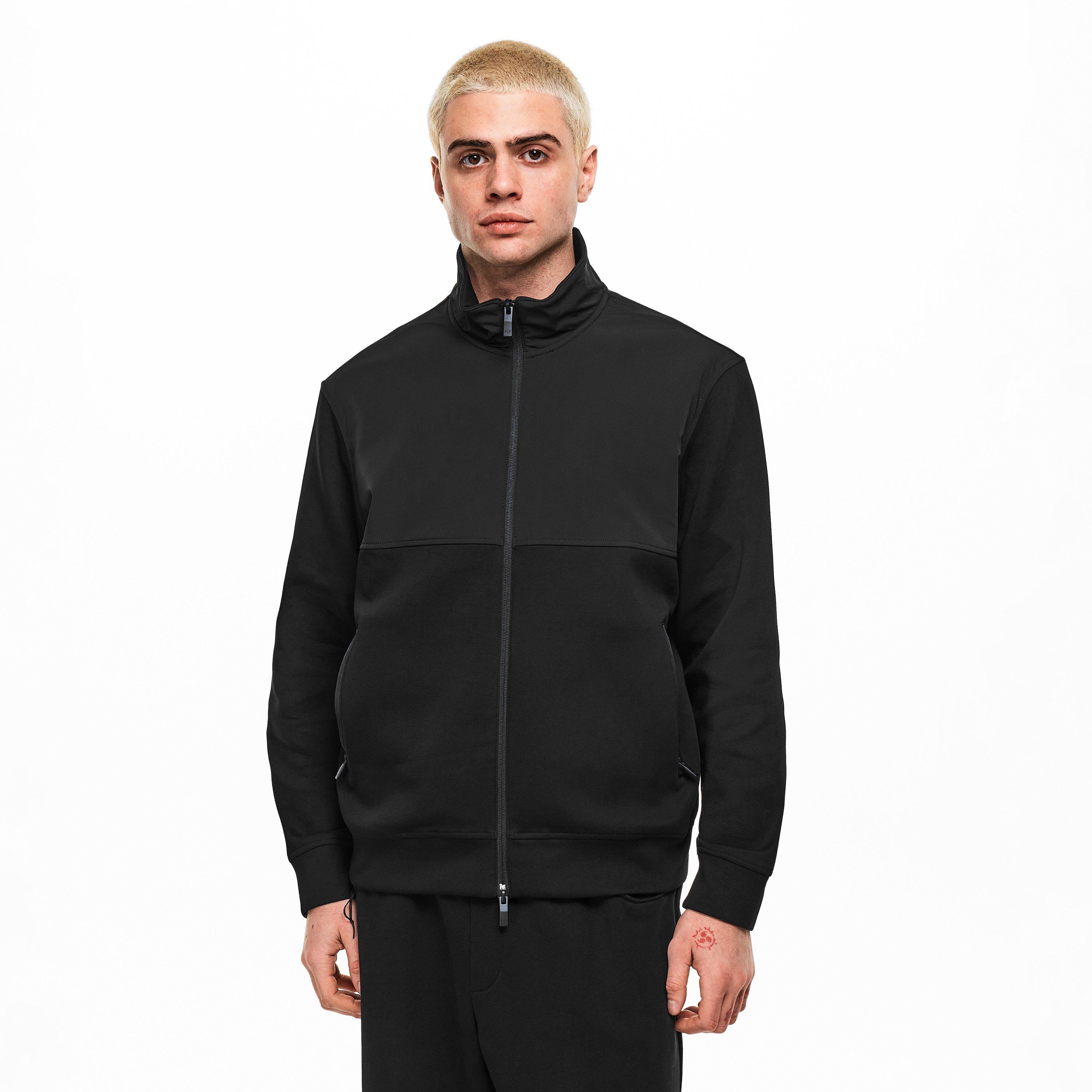 Black - Armani Exchange - Men's Coach Jacket - 3