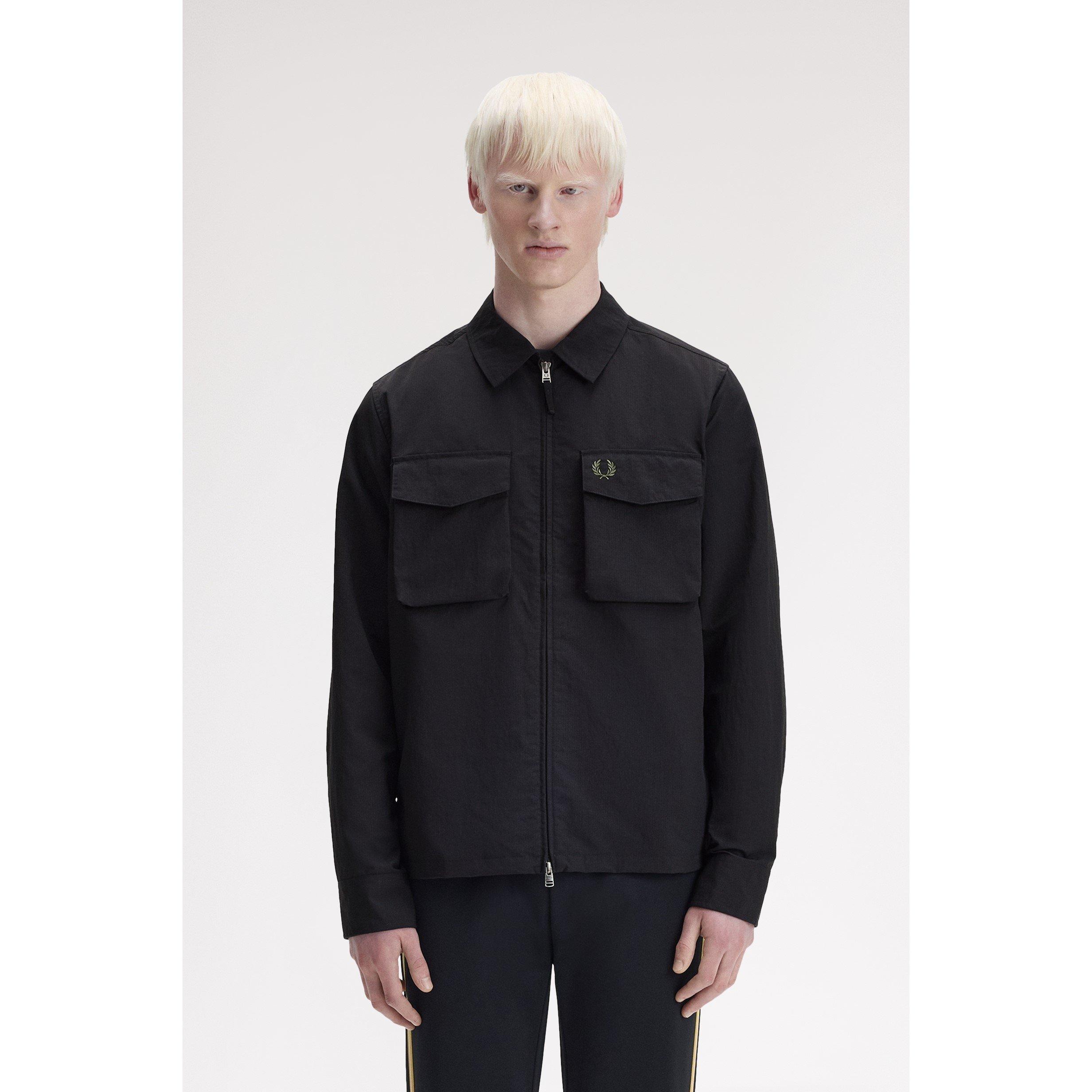 Black 102 - Fred Perry - Fred RpstpZip Ovrsht Sn62 - 3