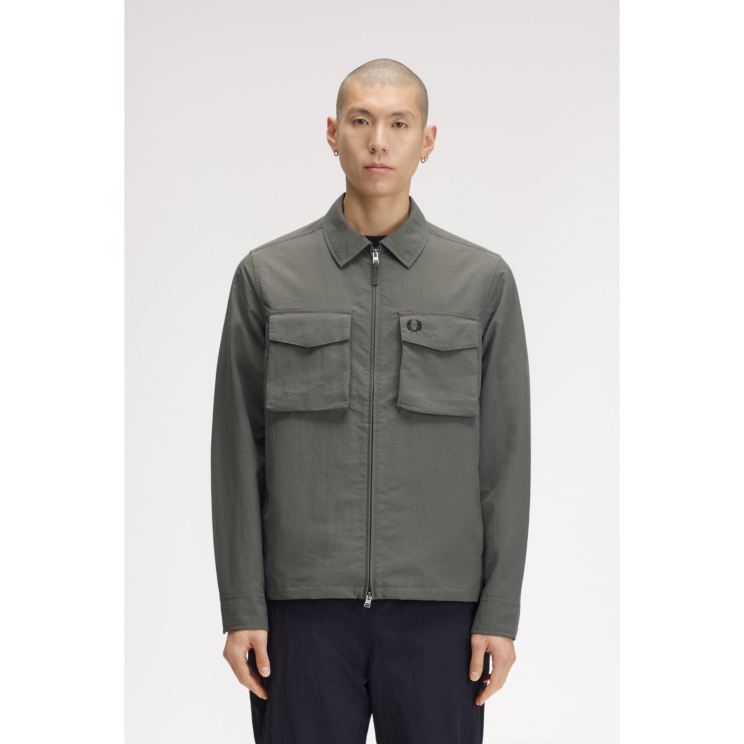 Field Grn 638 - Fred Perry - Men's Overshirt - 3