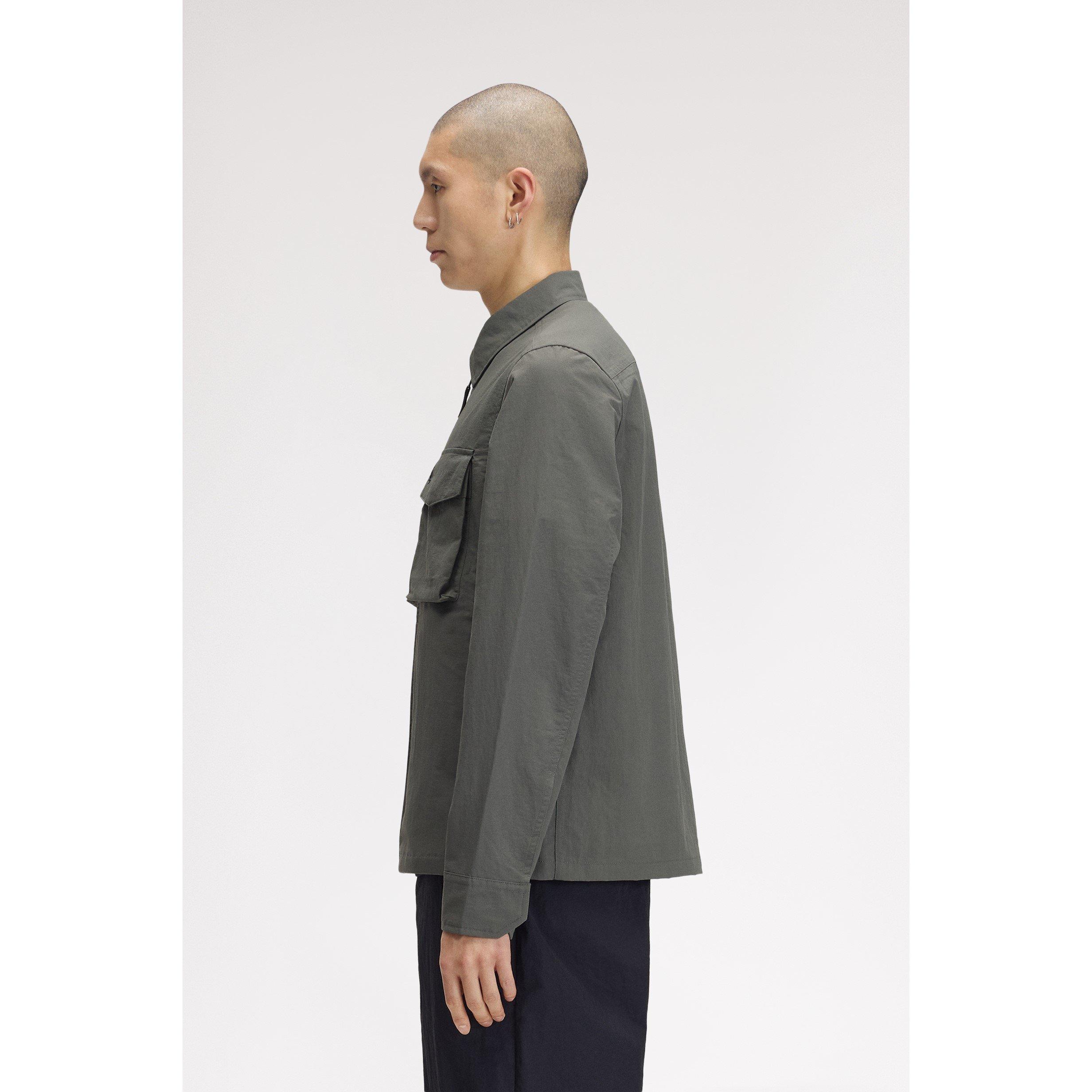 Field Grn 638 - Fred Perry - Men's Overshirt - 4