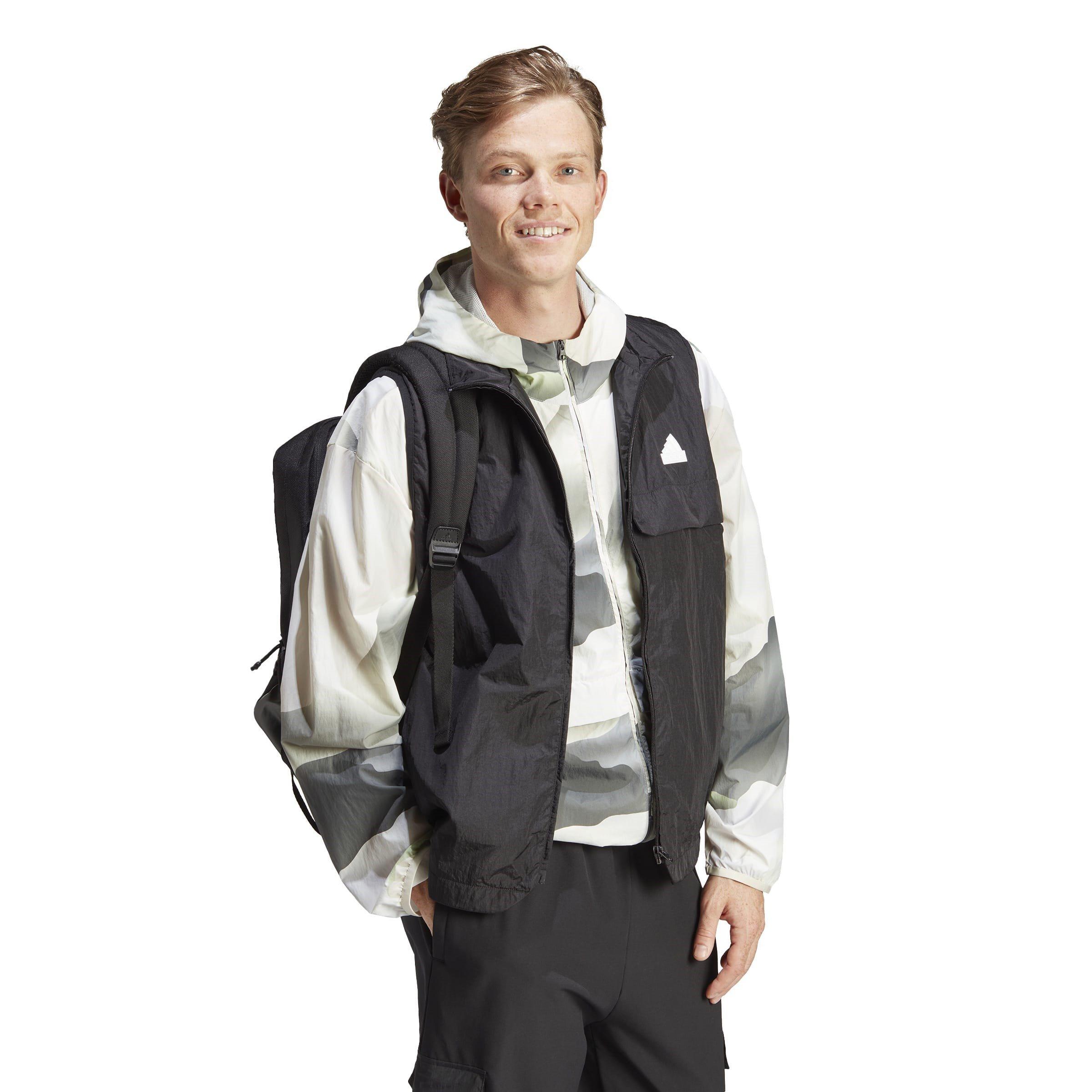 Nero - adidas - City Escape Utility Vest Mens - 4
