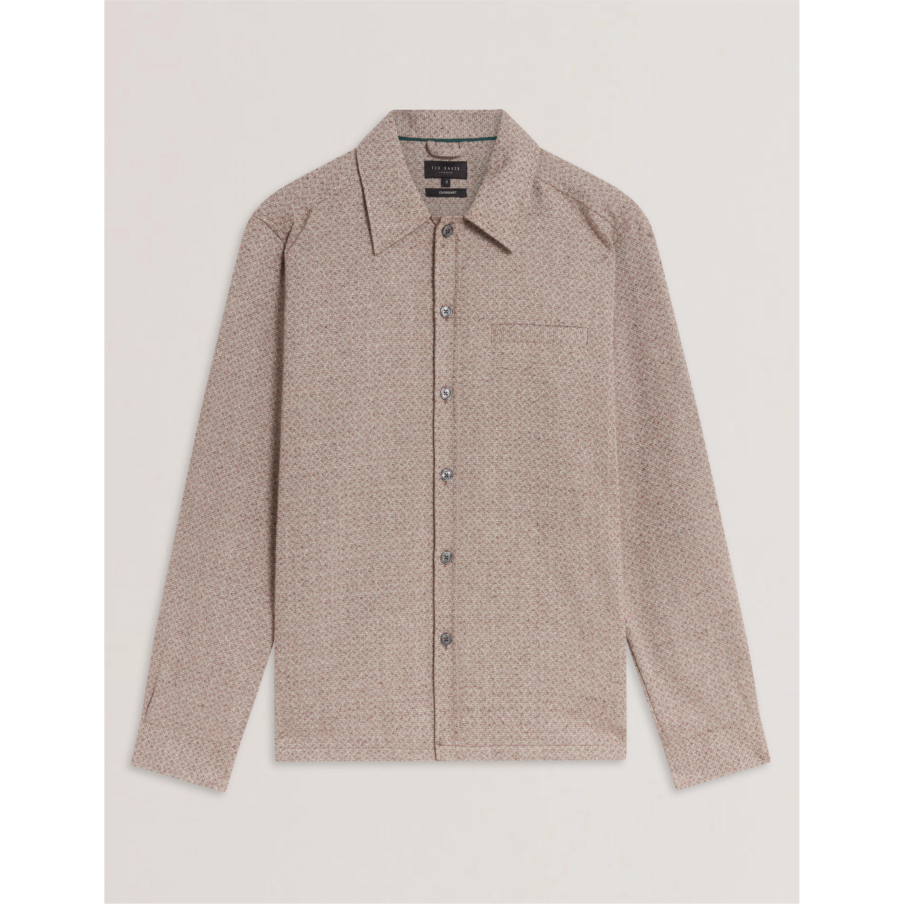 Ted Baker Men's Wadded Overshirt - Grey - XL (5)