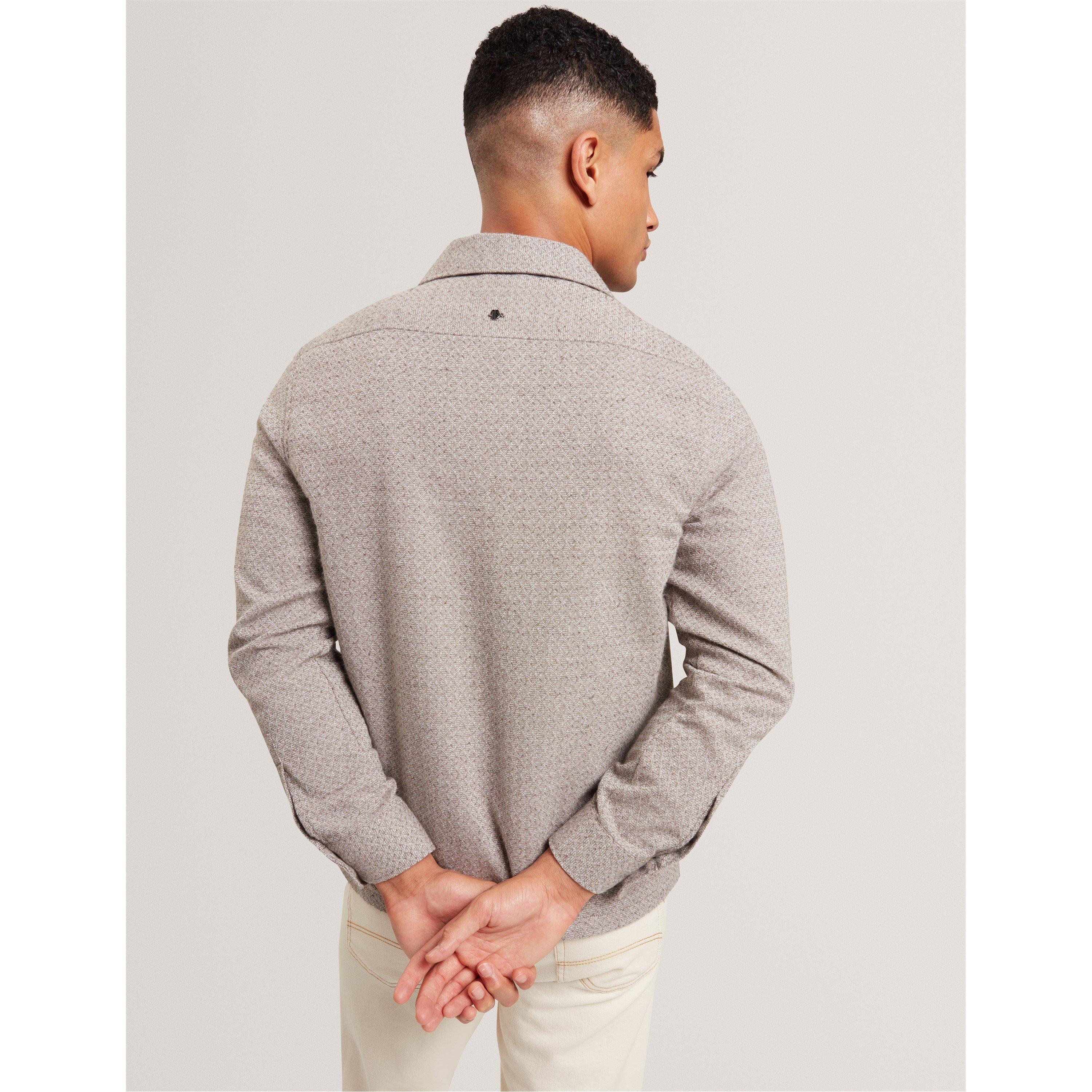 Grey - Ted Baker - Ted Wadded Overshirt Sn61 - 3