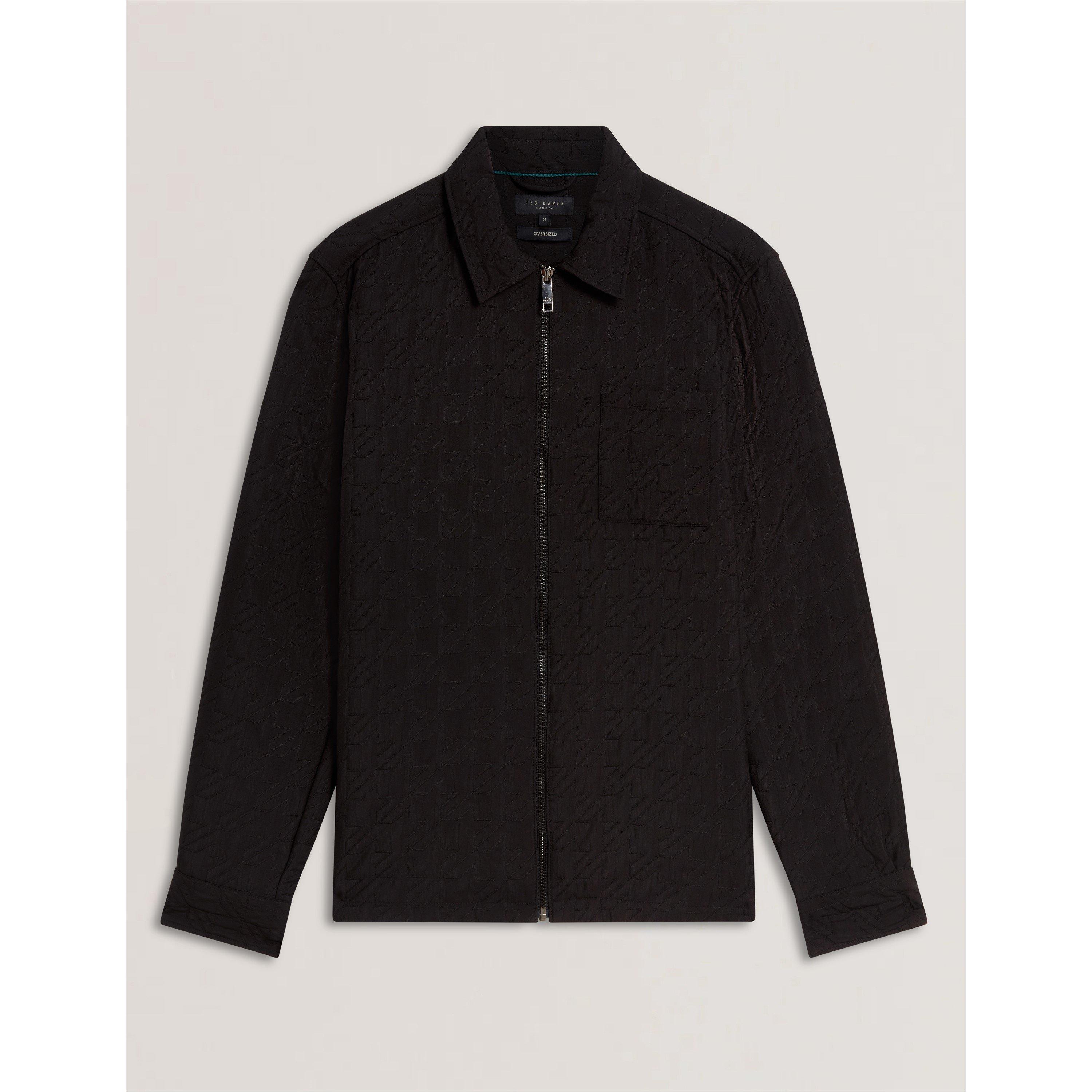 Ted Baker Men's Quilt Overshirt - Black - XL (5)