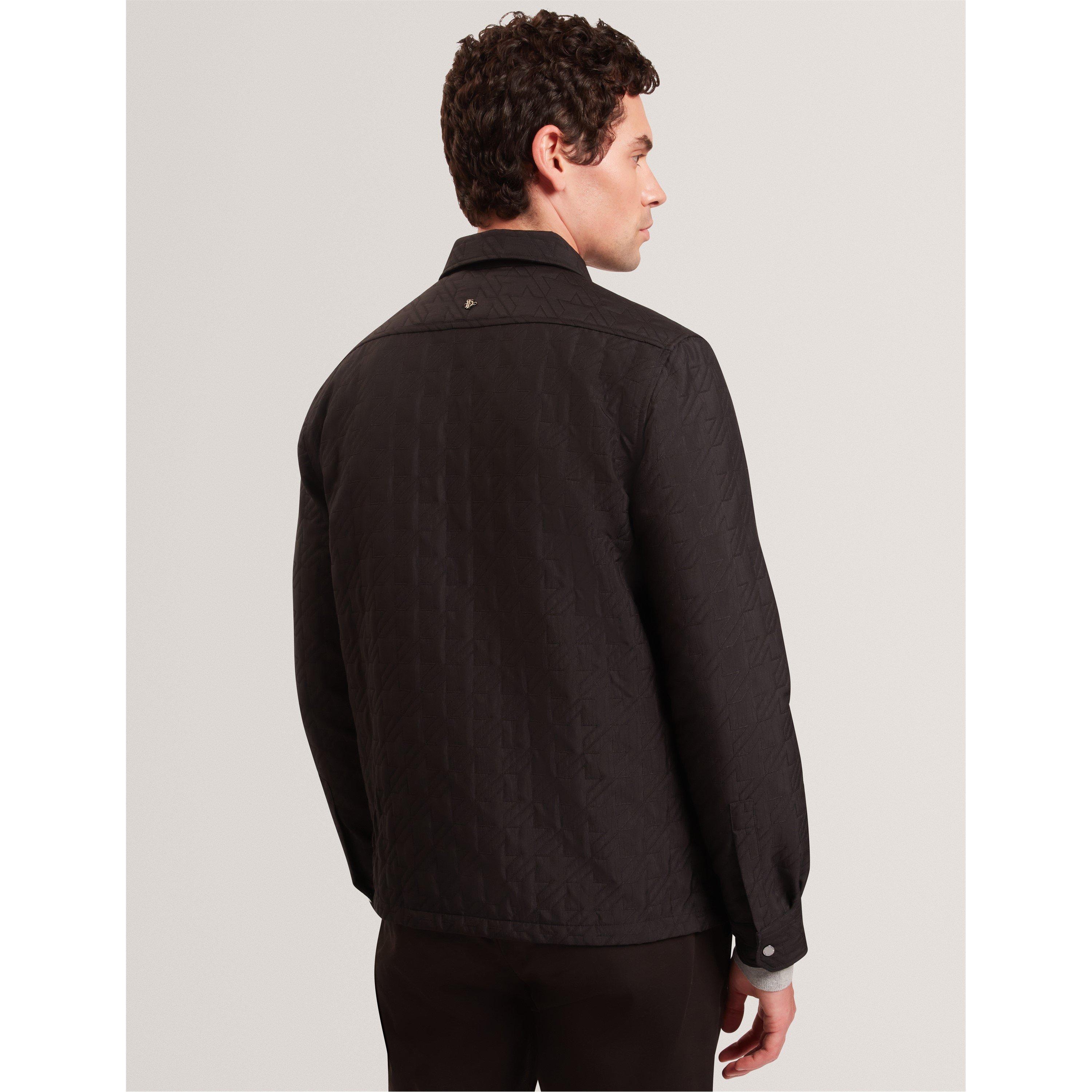 Crna - Ted Baker - Ted Quilt Overshirt Sn61 - 3