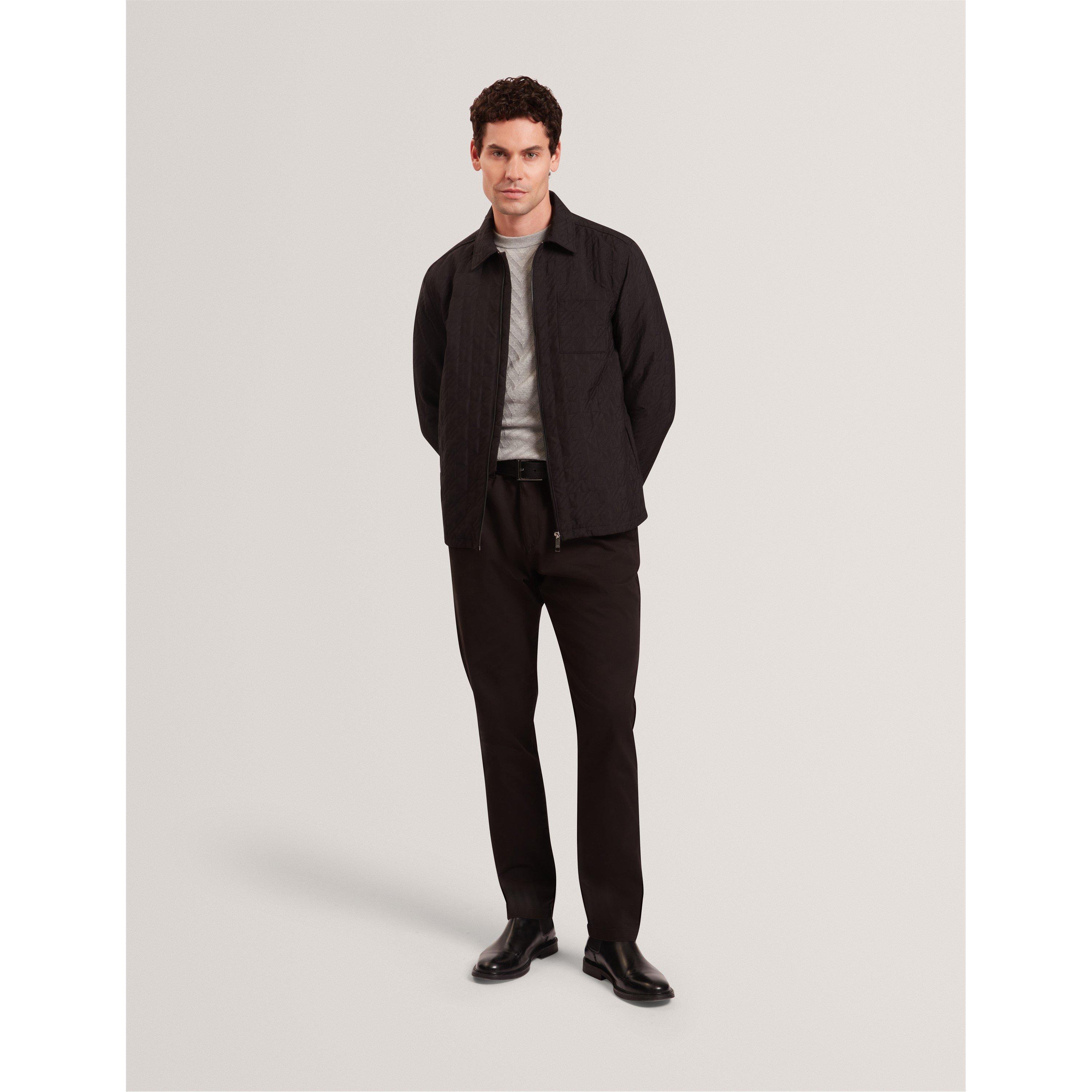 Crna - Ted Baker - Ted Quilt Overshirt Sn61 - 5