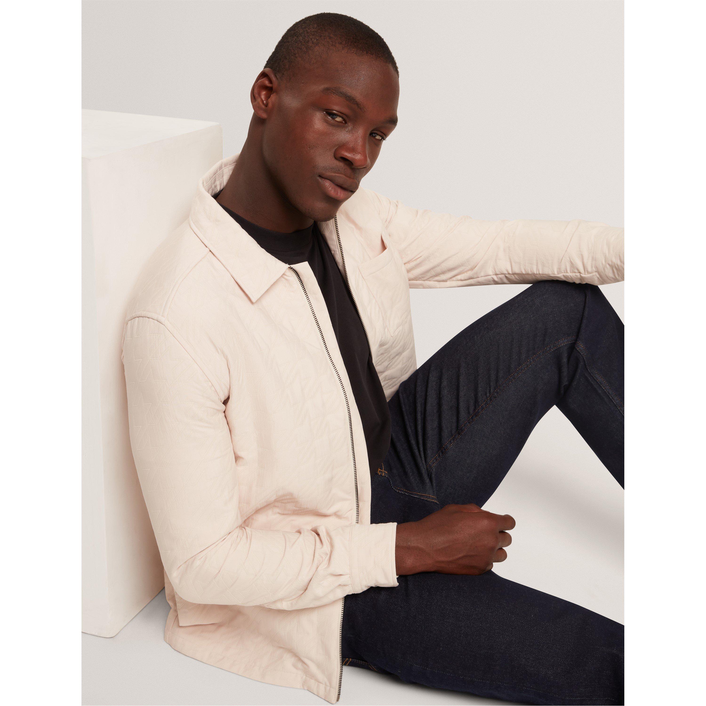 Beige - Ted Baker - Men's Quilt Overshirt - 2