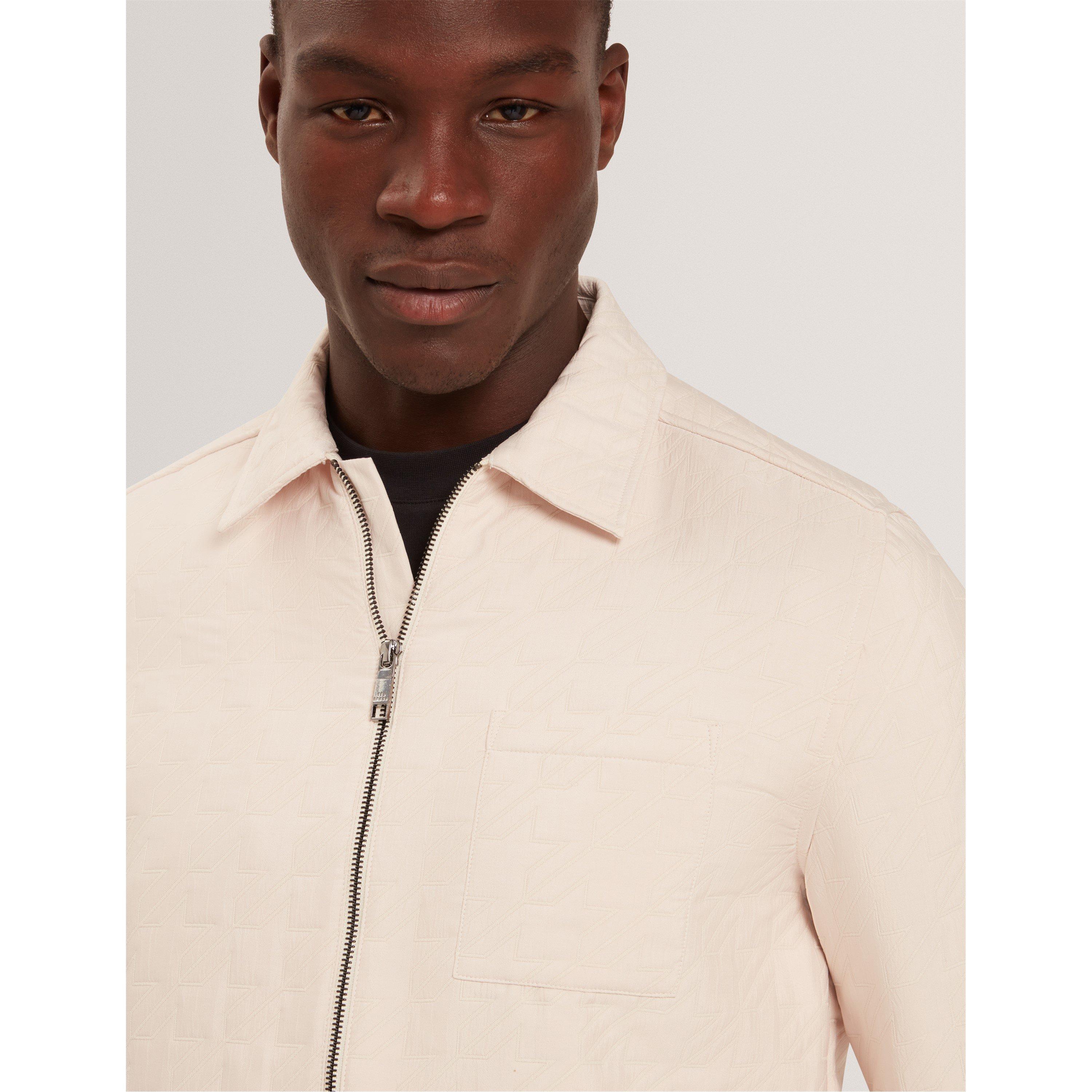 Beige - Ted Baker - Men's Quilt Overshirt - 4