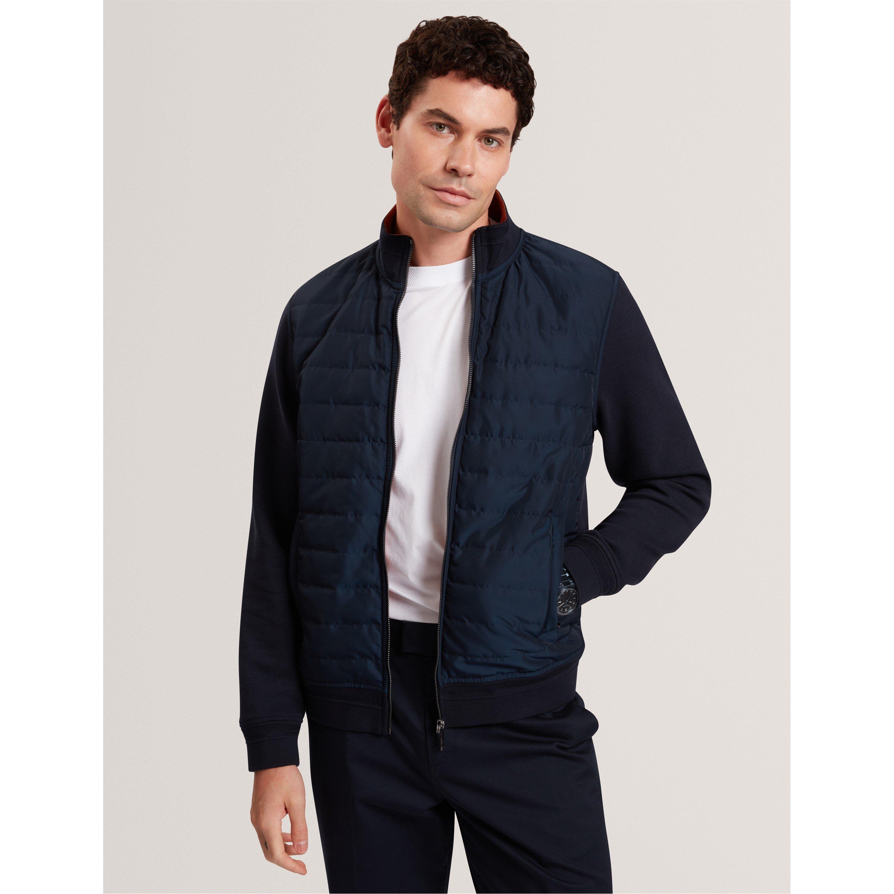Ted Baker Men's Long Sleeve Quilted Hybrid Jacket | FRASERS