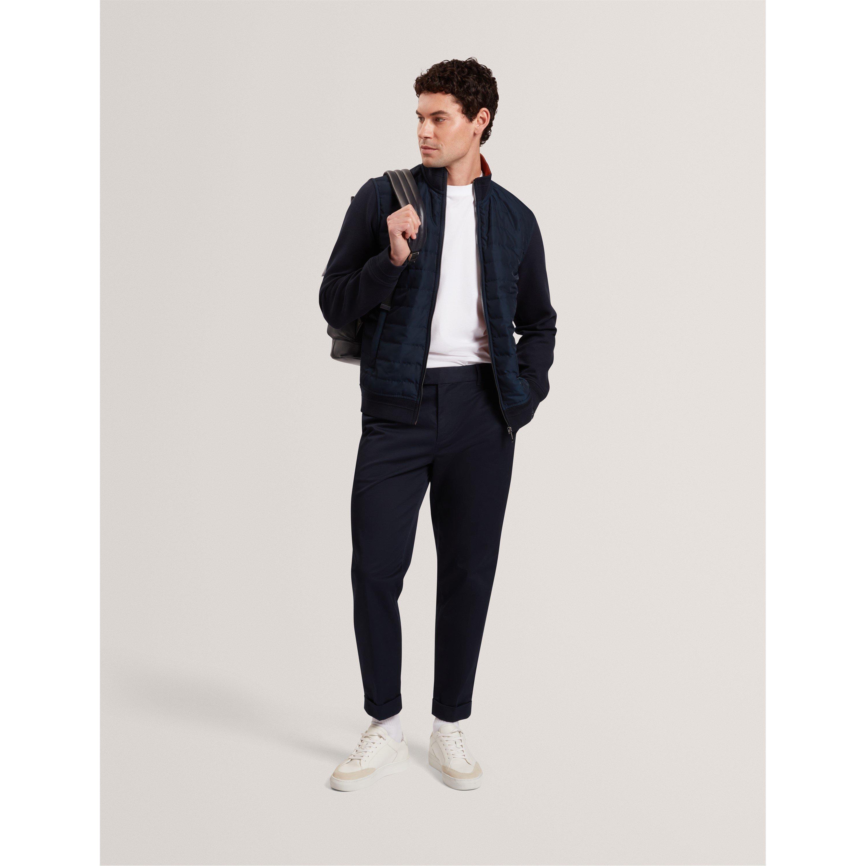 Navy - Ted Baker - Ted LS Quilted Jackt Sn61 - 5