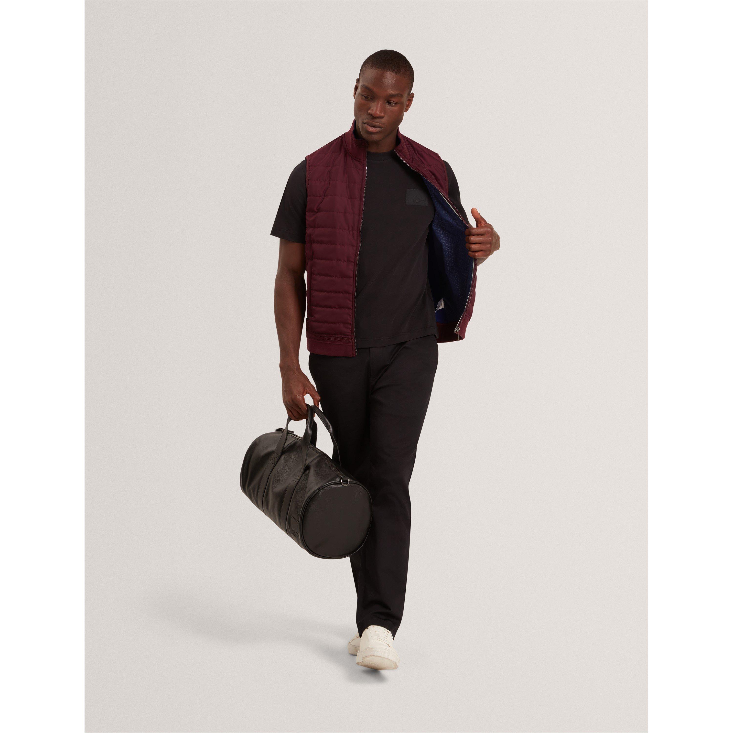 Maroon - Ted Baker - Men's Quilted Gilet - 5