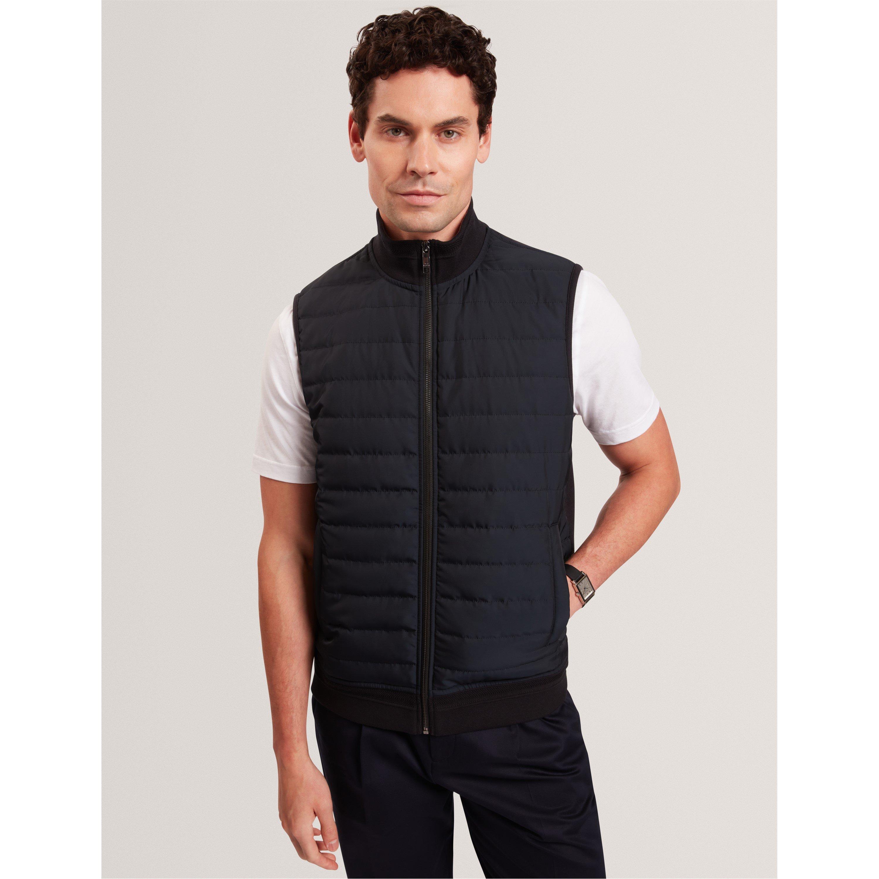 Navy - Ted Baker - Ted Quilted Gilet Sn61 - 2