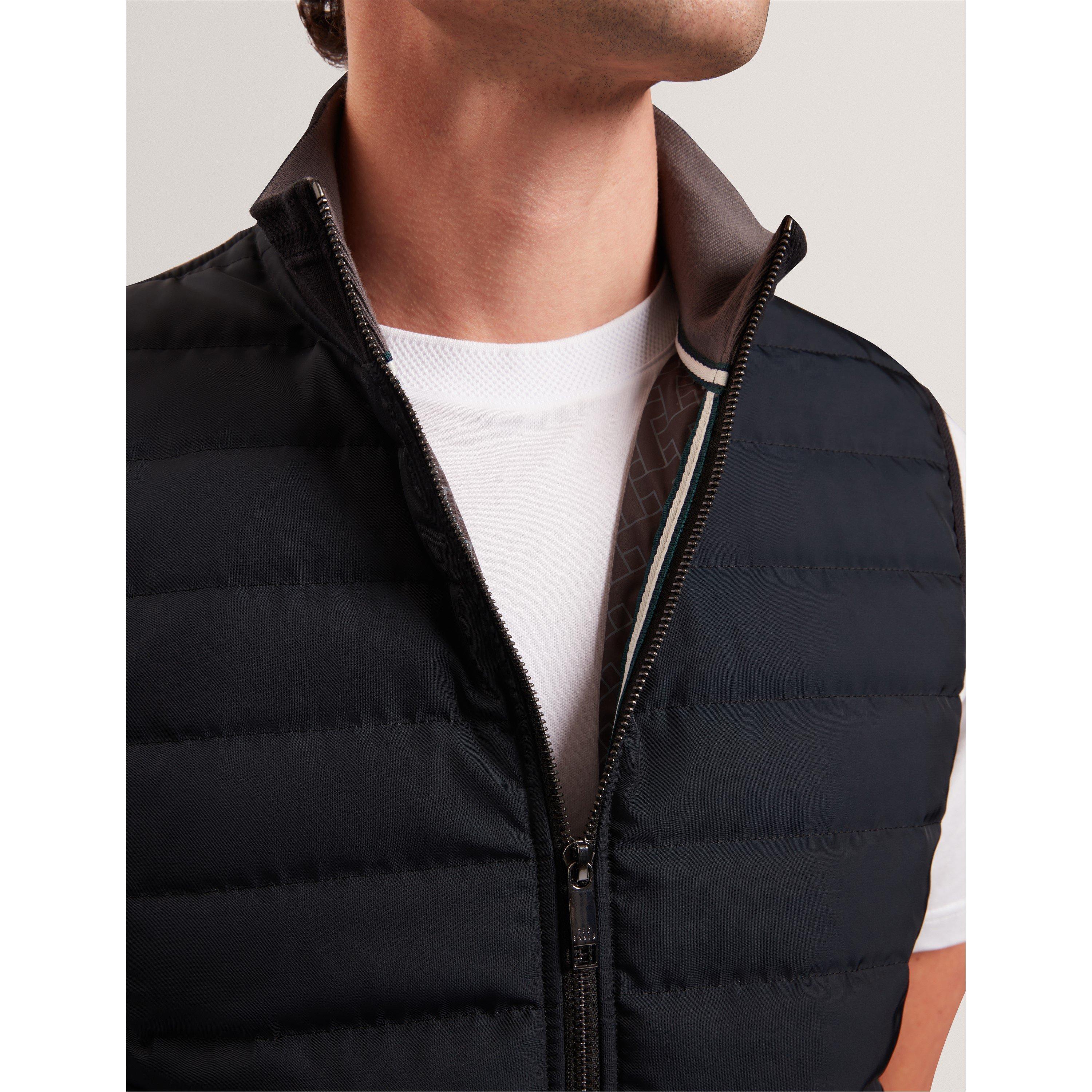 Navy - Ted Baker - Ted Quilted Gilet Sn61 - 4