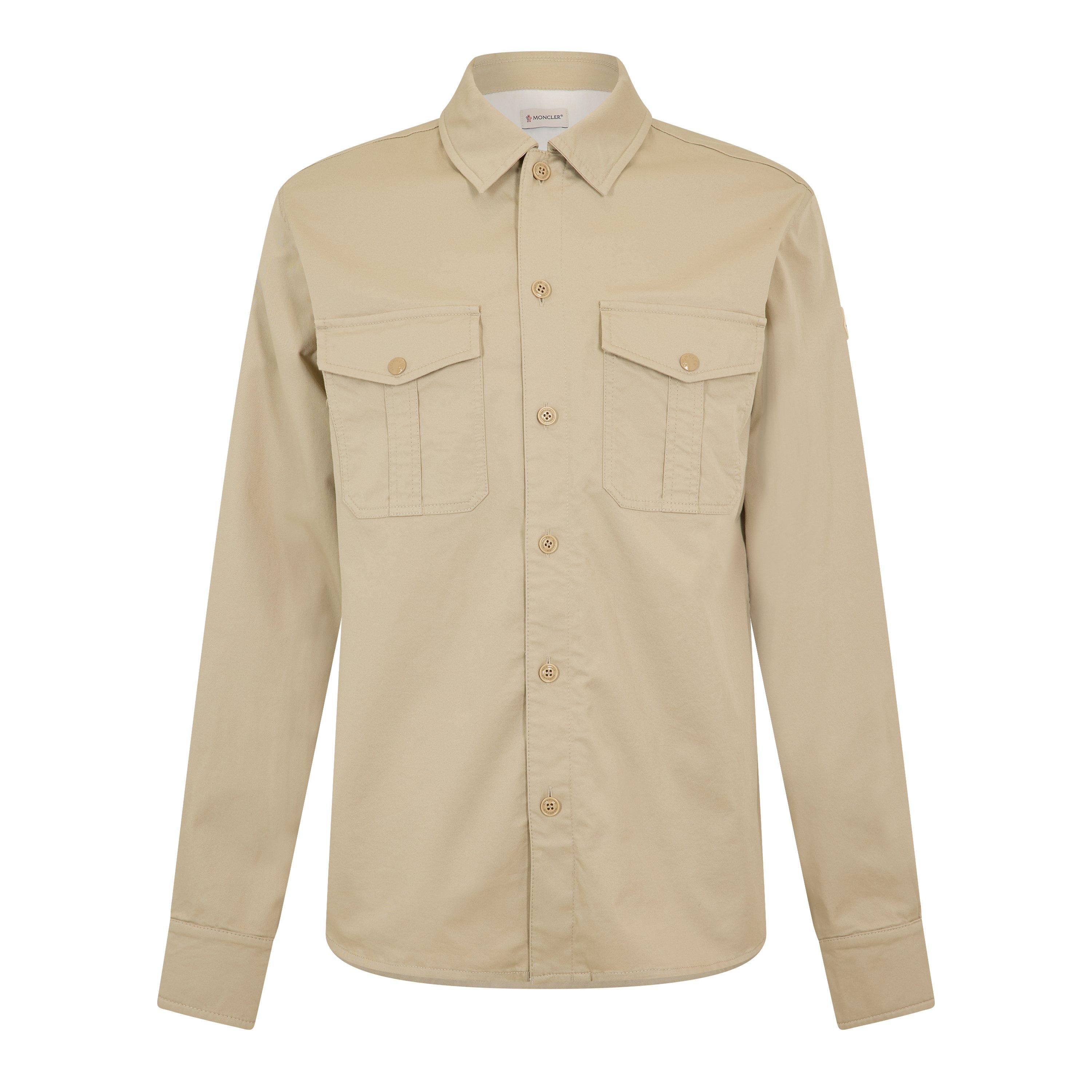 Moncler Men's Overshirt - Beige 21L - M