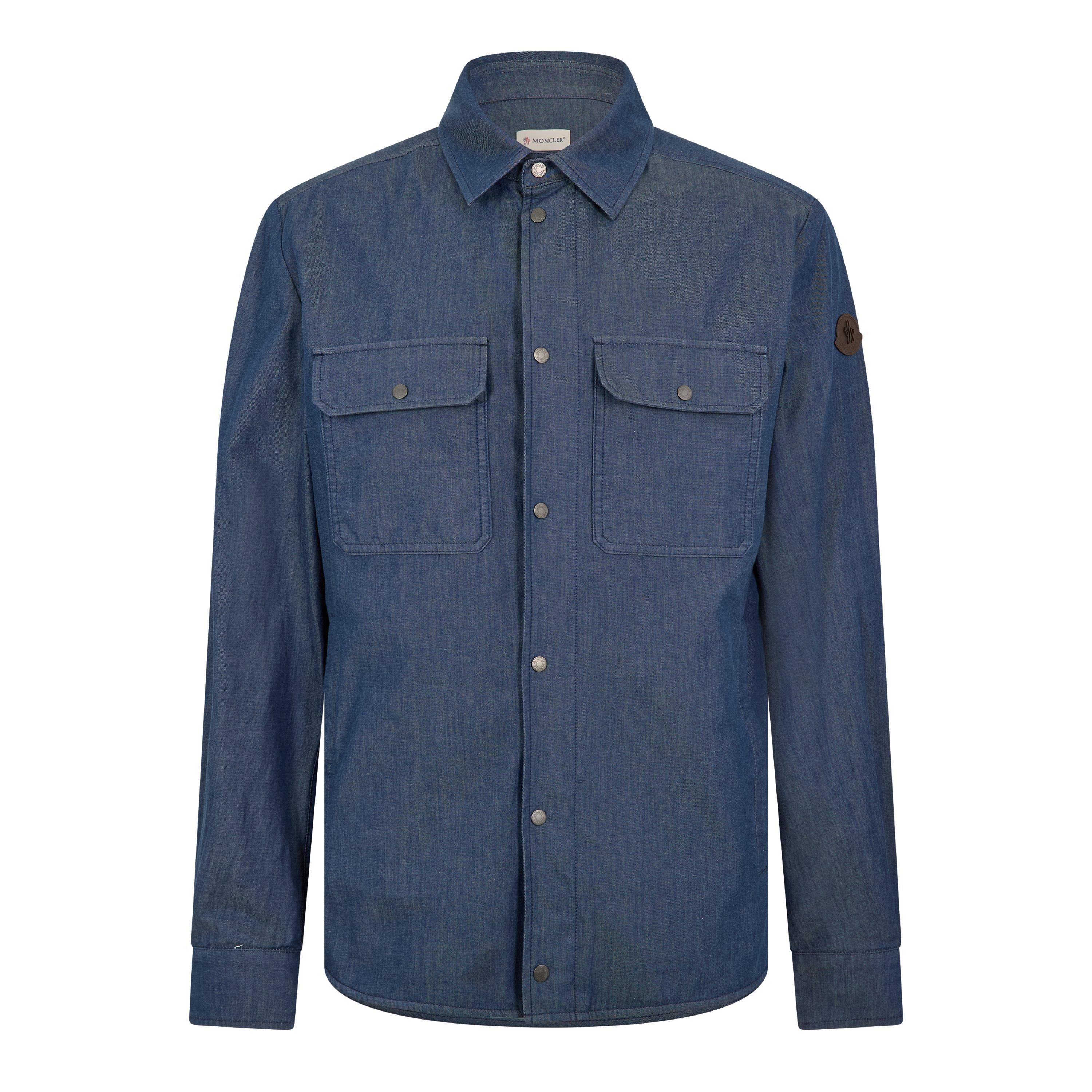 Moncler Men's Overshirt - Navy 786 - XL