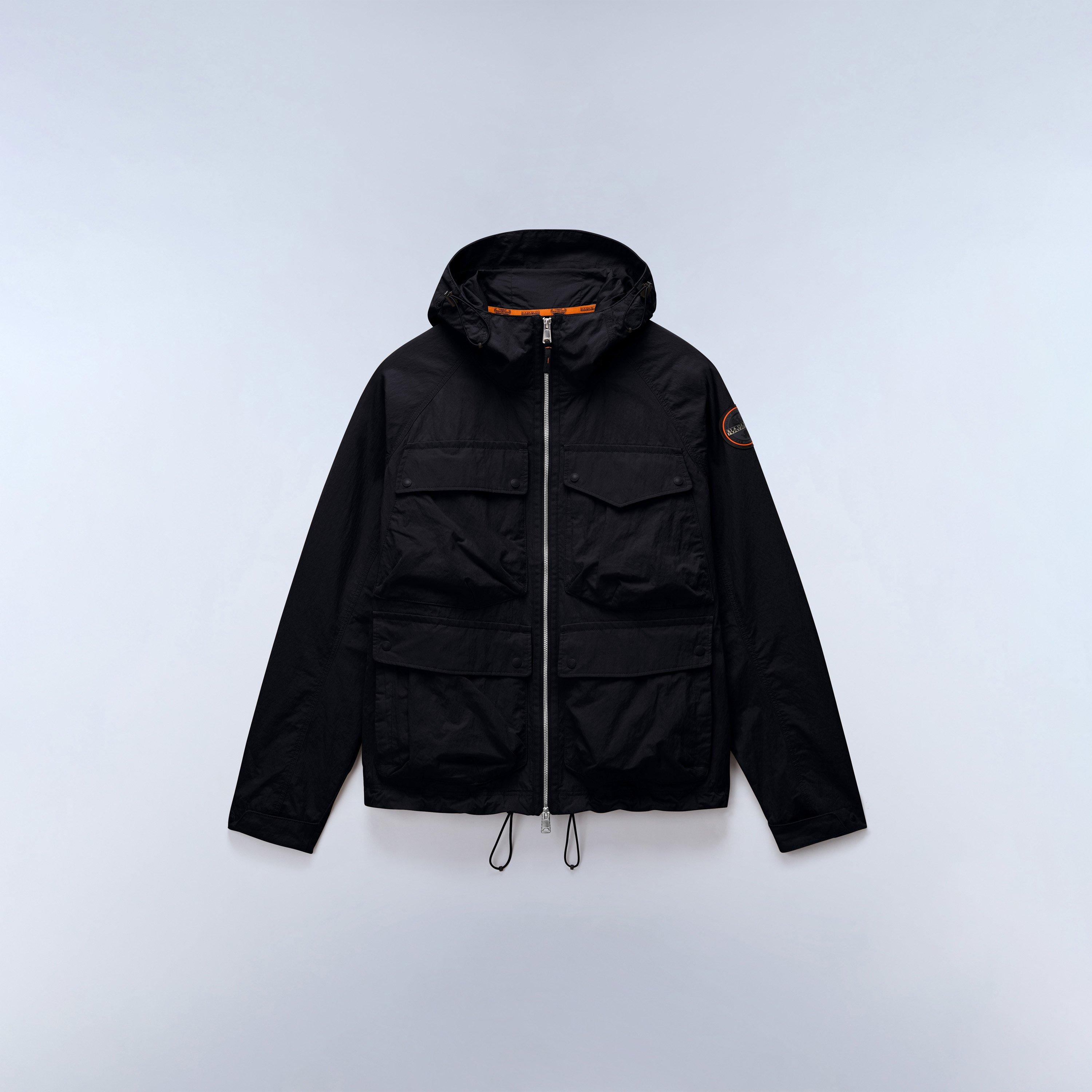 Black Beauty - Napapijri - Napa Rivalto Cotton Jacket Mens - 1