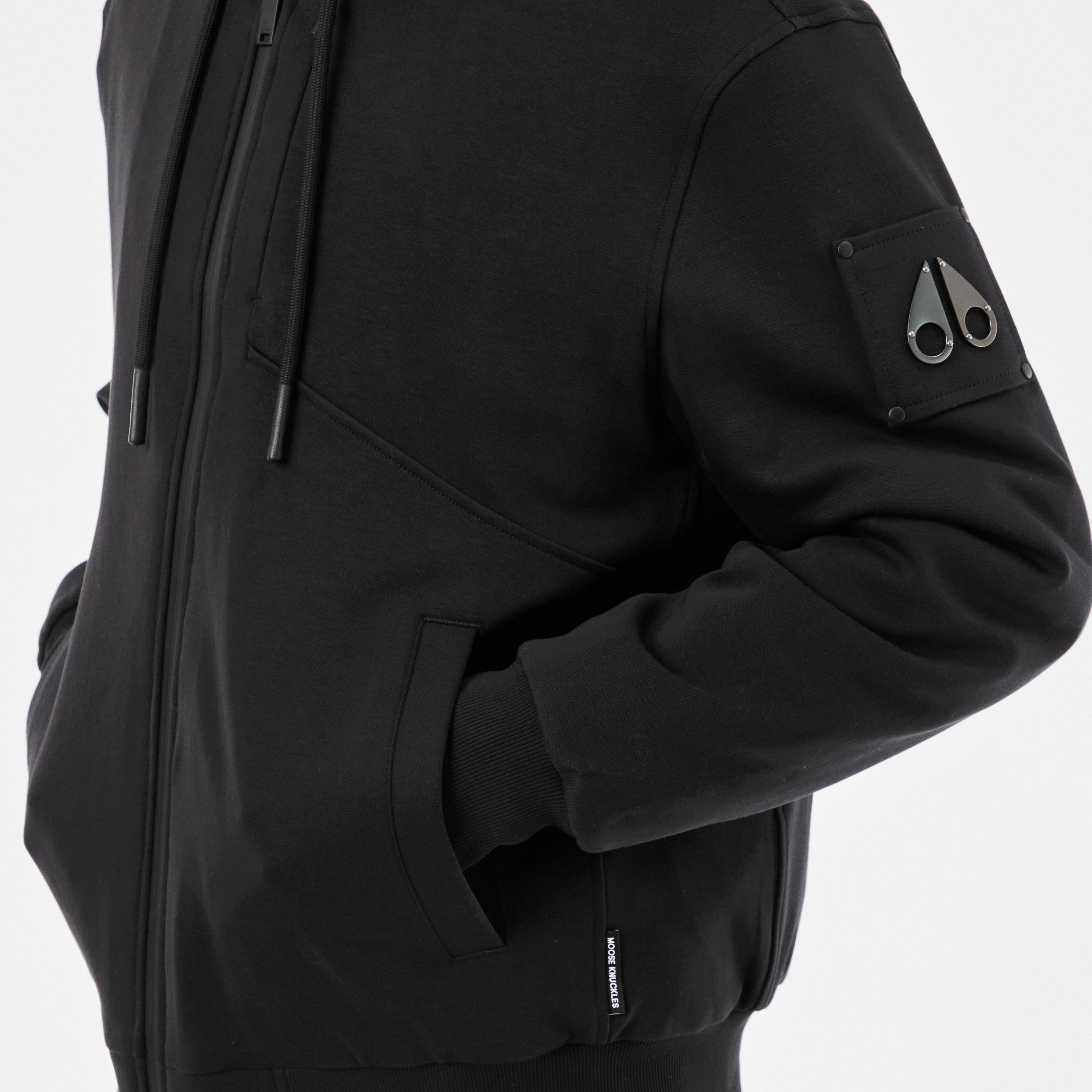 Black - Moose Knuckles - Men's Tilden Bunny Bomber Jacket - 5