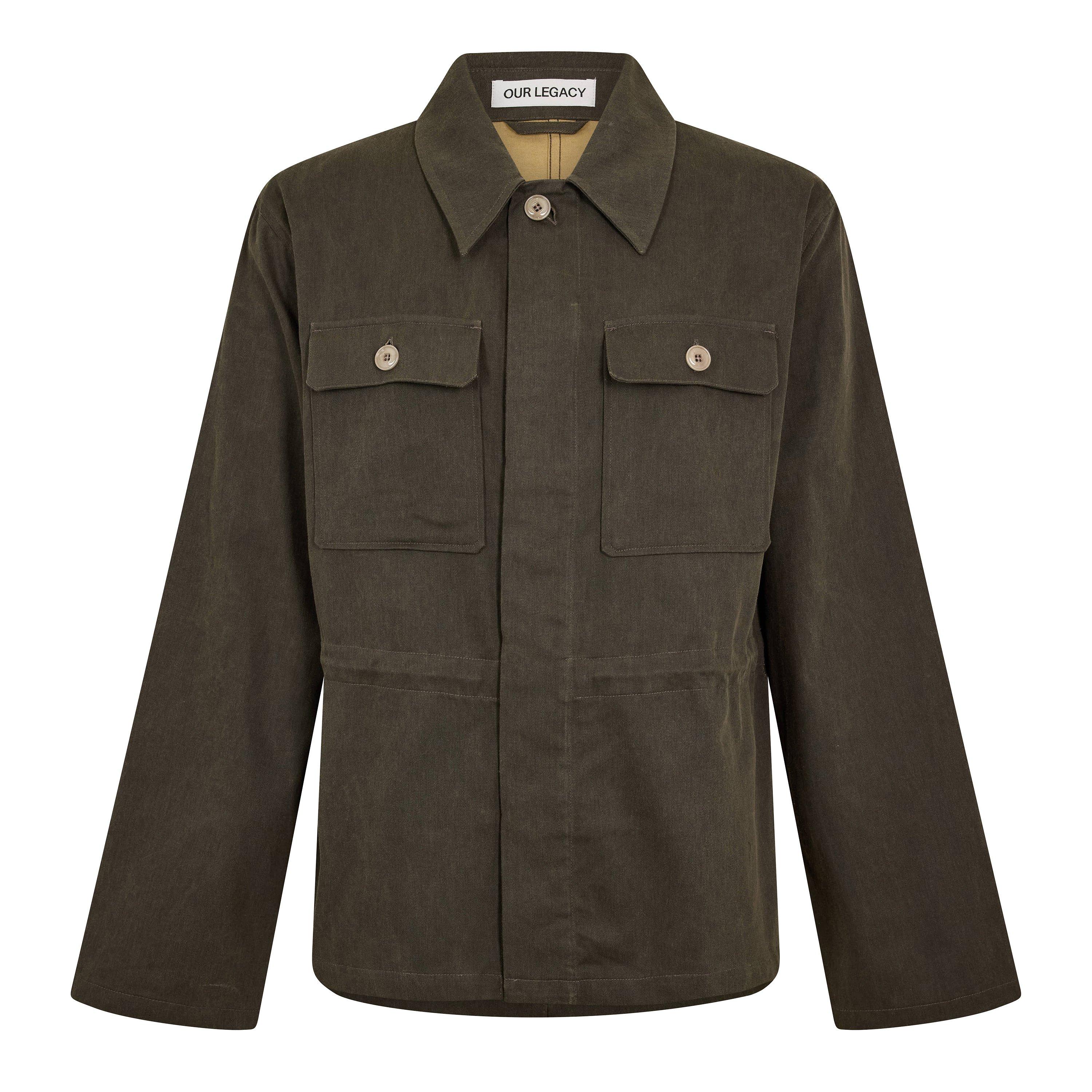 Our Legacy Men's Field Jacket - Antique Mudd - Large