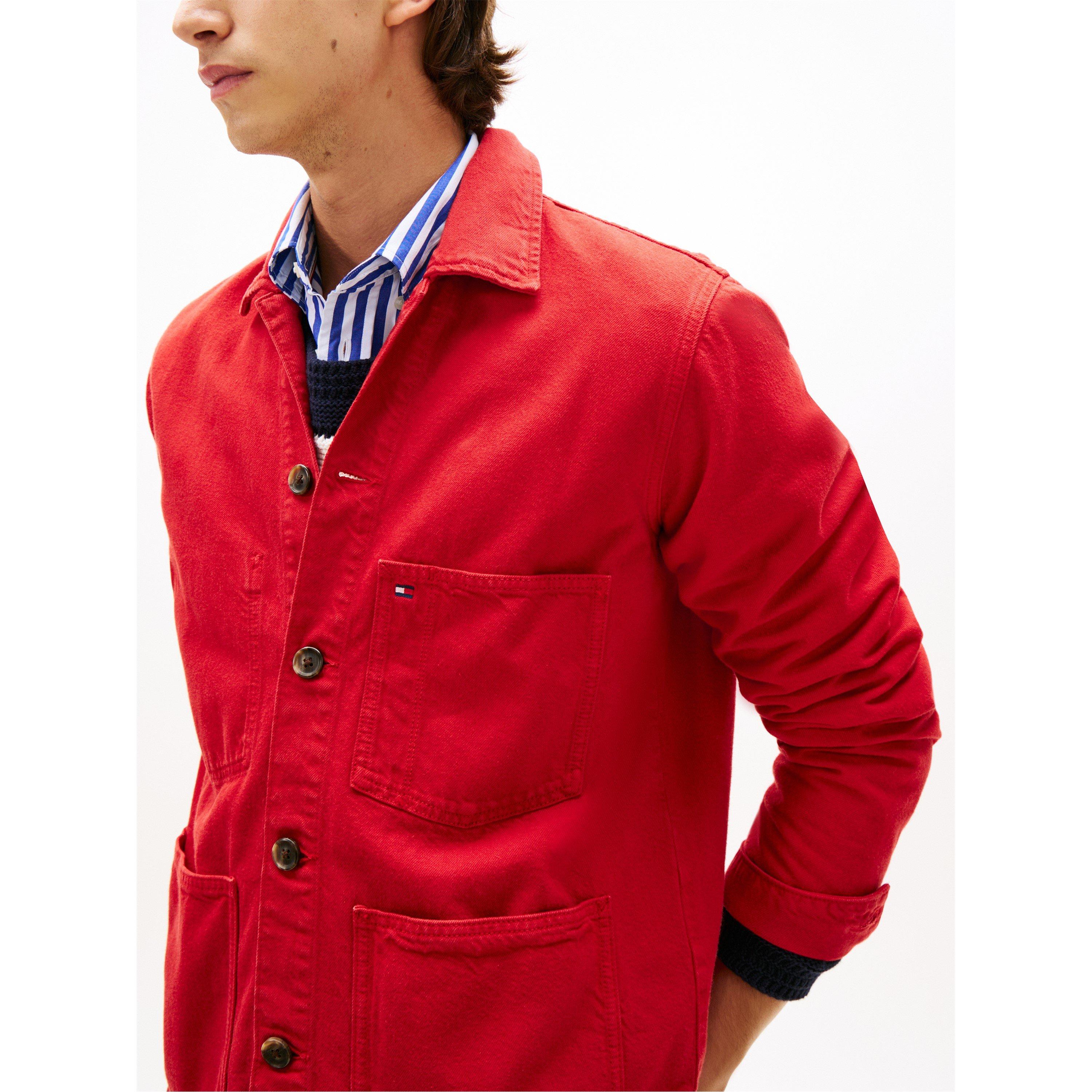 Medium Red - Tommy Hilfiger - Tommy Chore Jackt Sn63 - 3