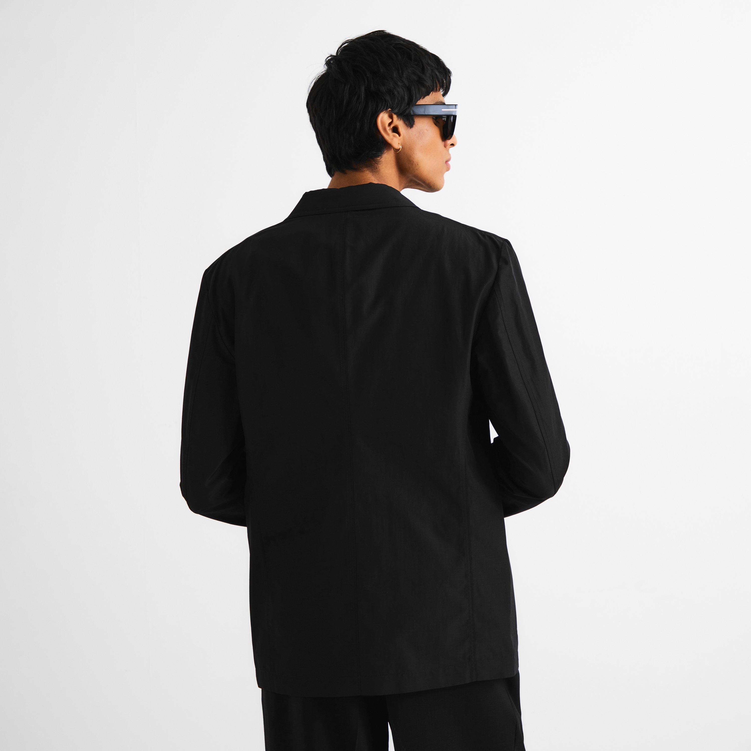 Black - Tom Ford - Men's TF Parachute Blazer - 4