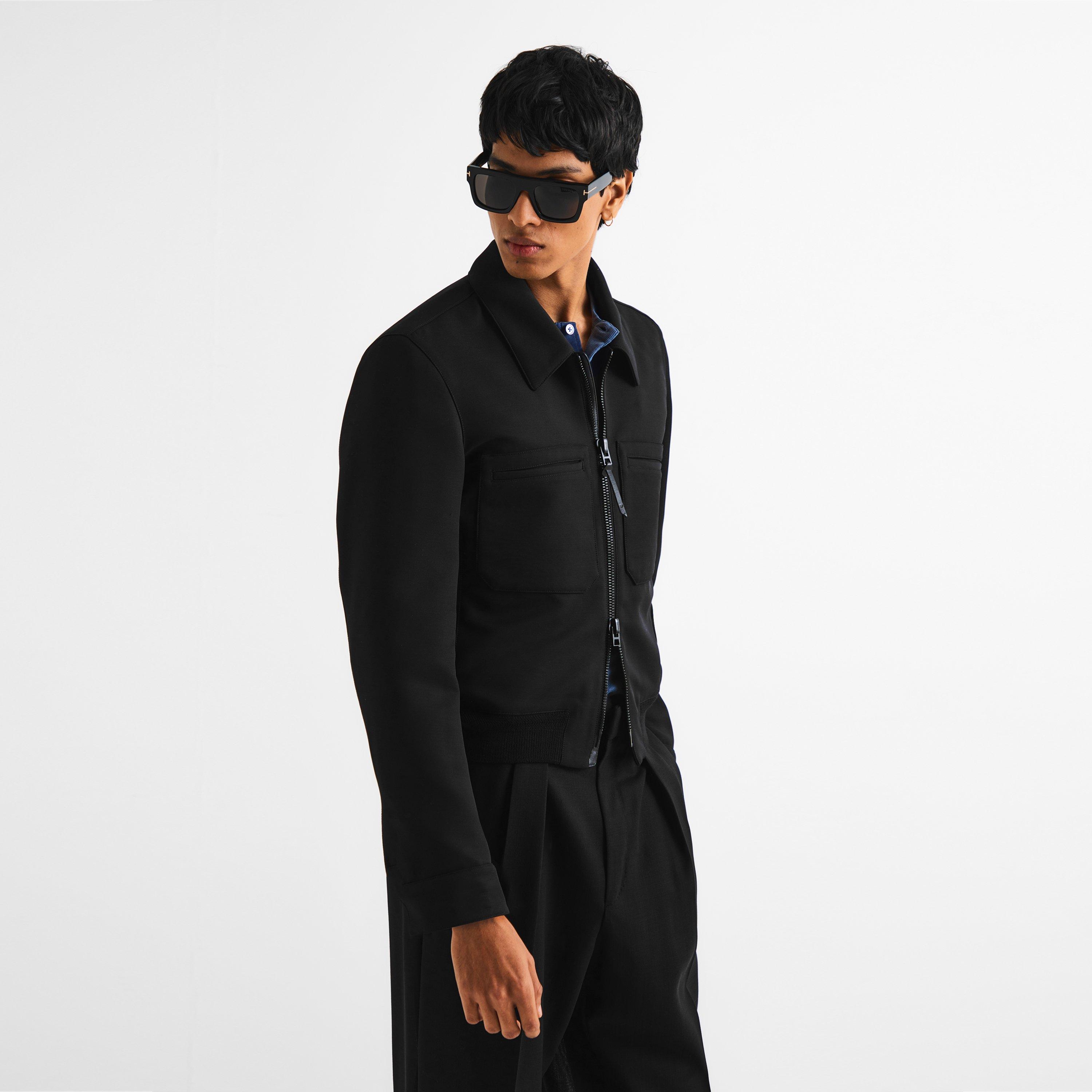 Black - Tom Ford - TF Battle Jacket Sn62 - 3