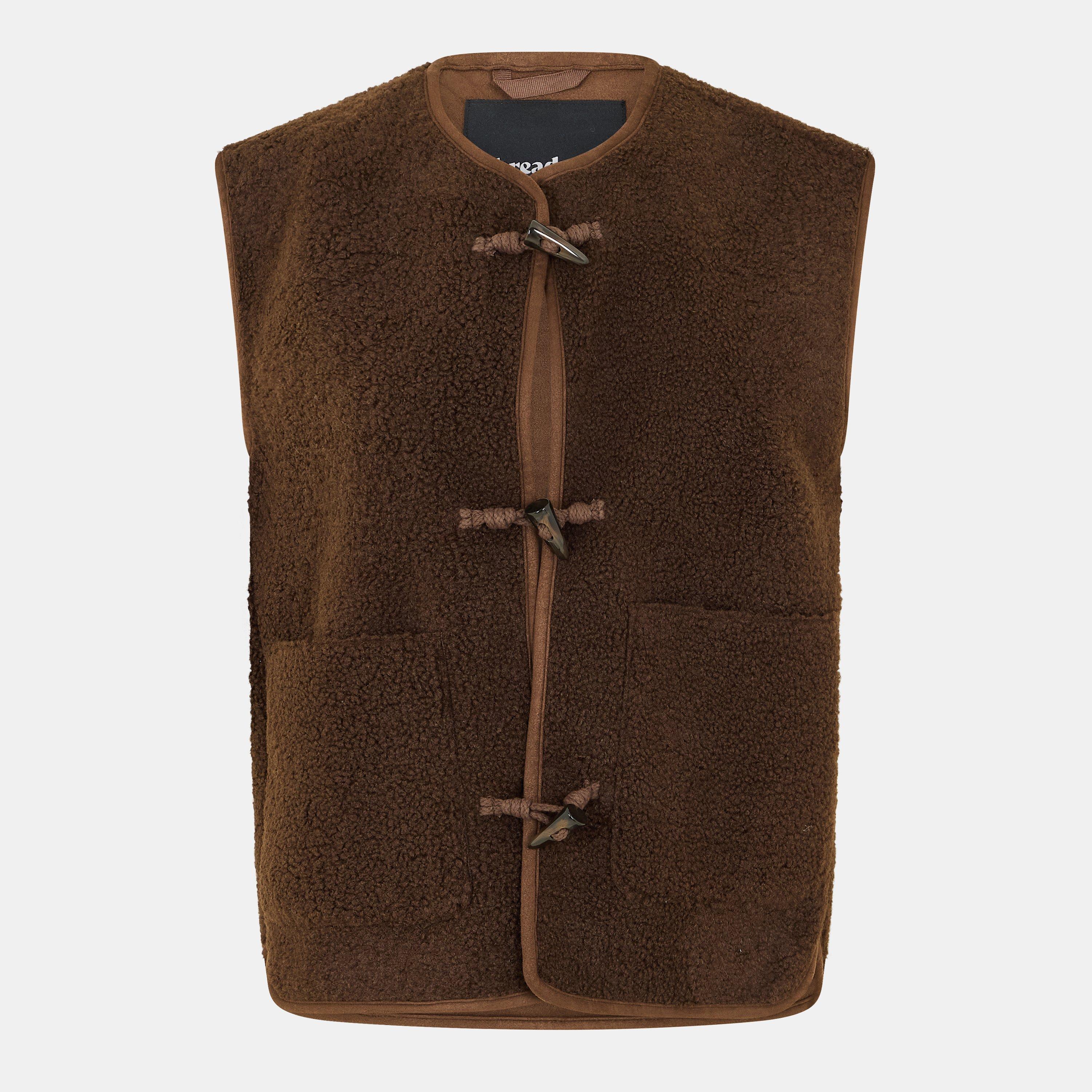 Chocolate - Threadbare - Women's TB Itoje Lightweight Quilted Gilet - 1