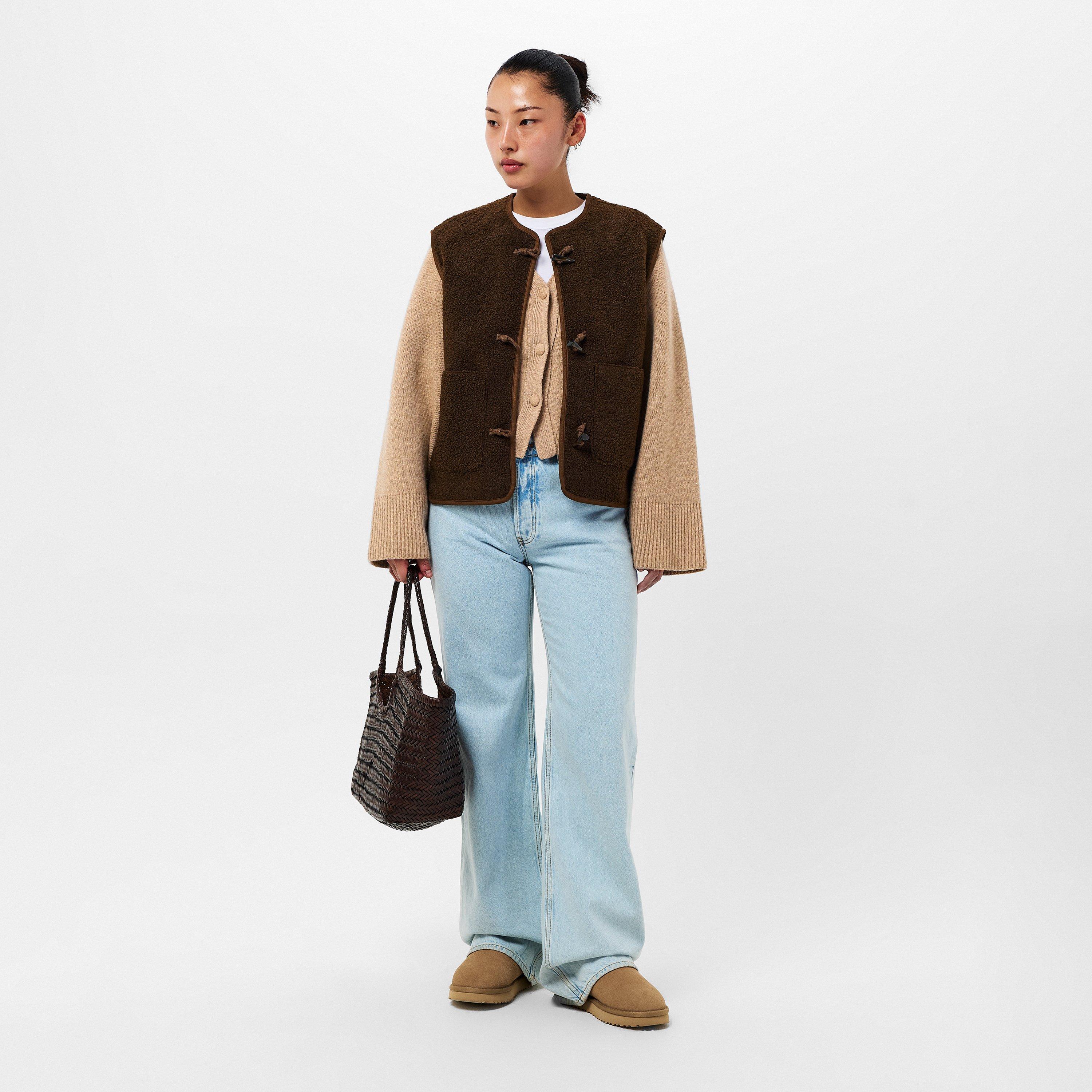 Chocolade - Threadbare - TB Itoje Lightweight Quilted Gilet - 6