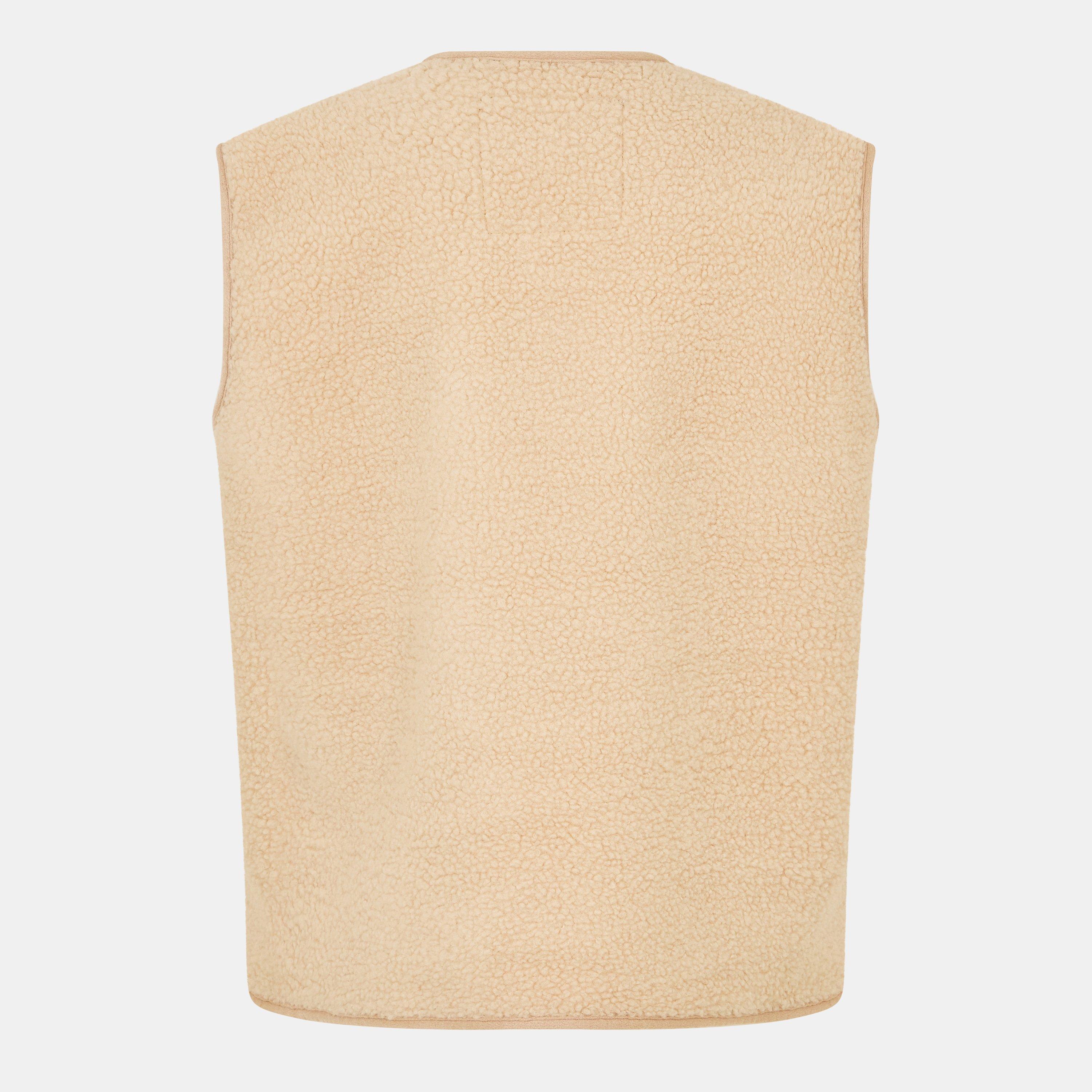 Écru - Threadbare - Women's TB Itoje Lightweight Quilted Gilet - 2