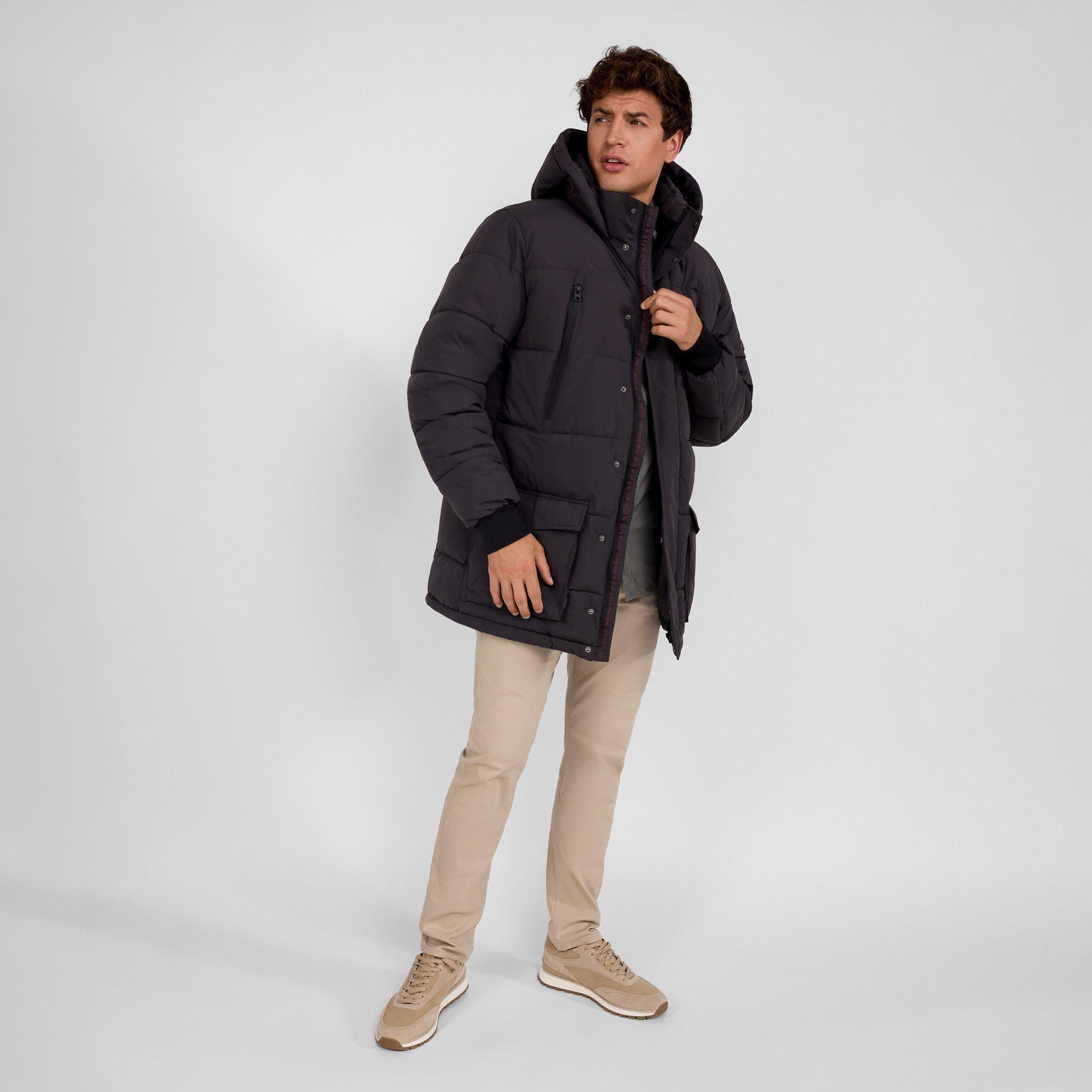 Charcoal - Minoti - Padded Parka Sn99 - 3