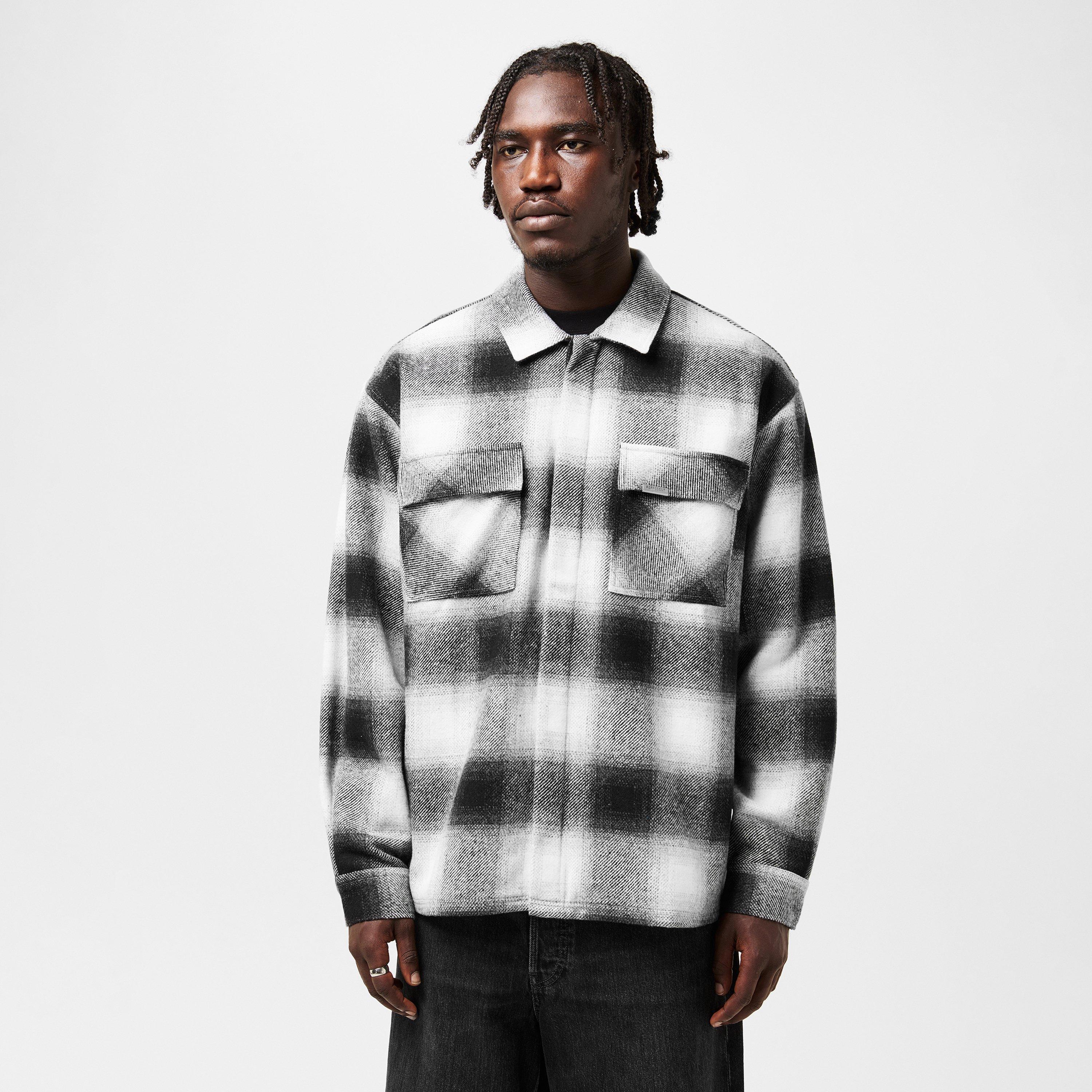 Black White - Represent - Men's Contemporary Fit Overshirt - 3