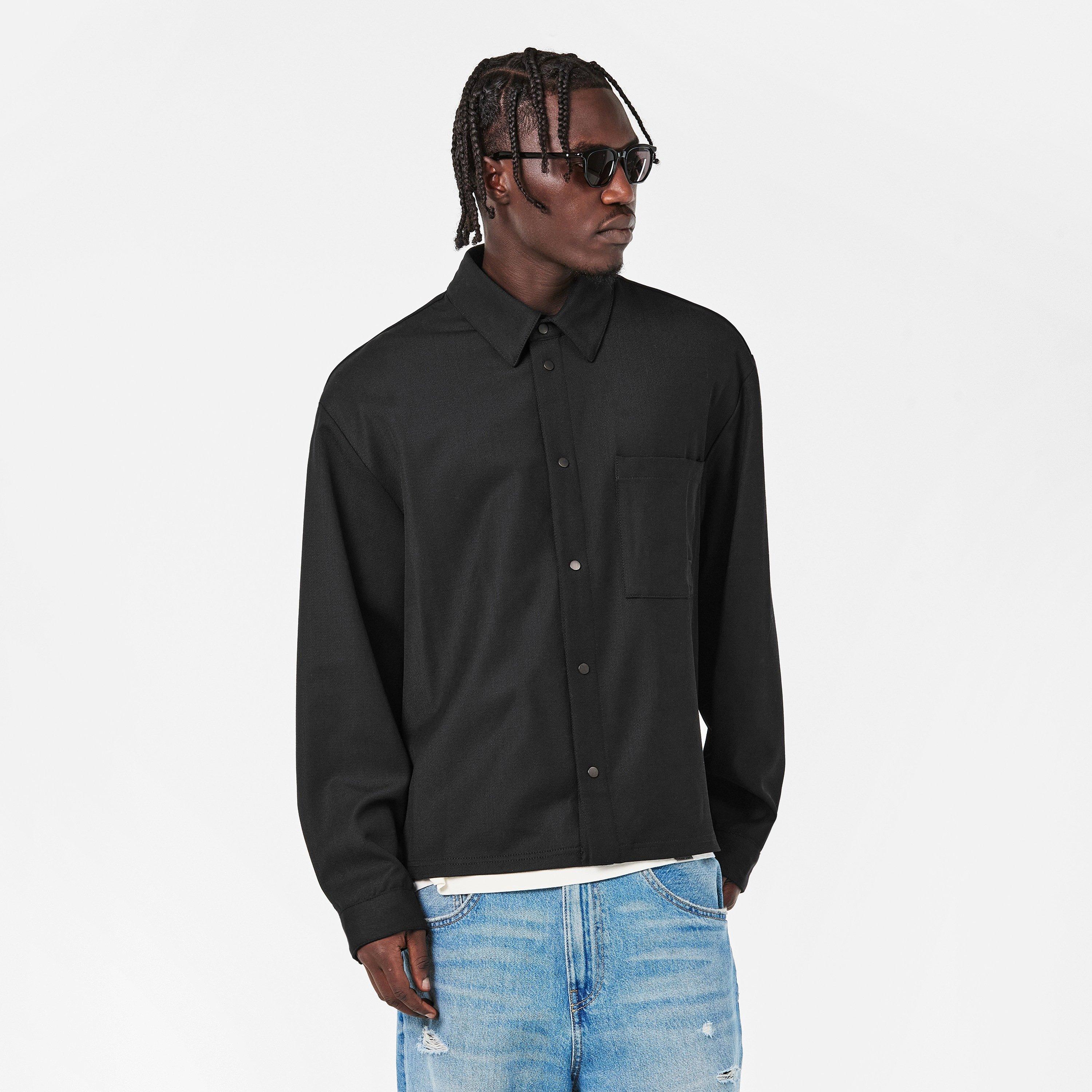 Black - Represent - Men's Overshirt - 3