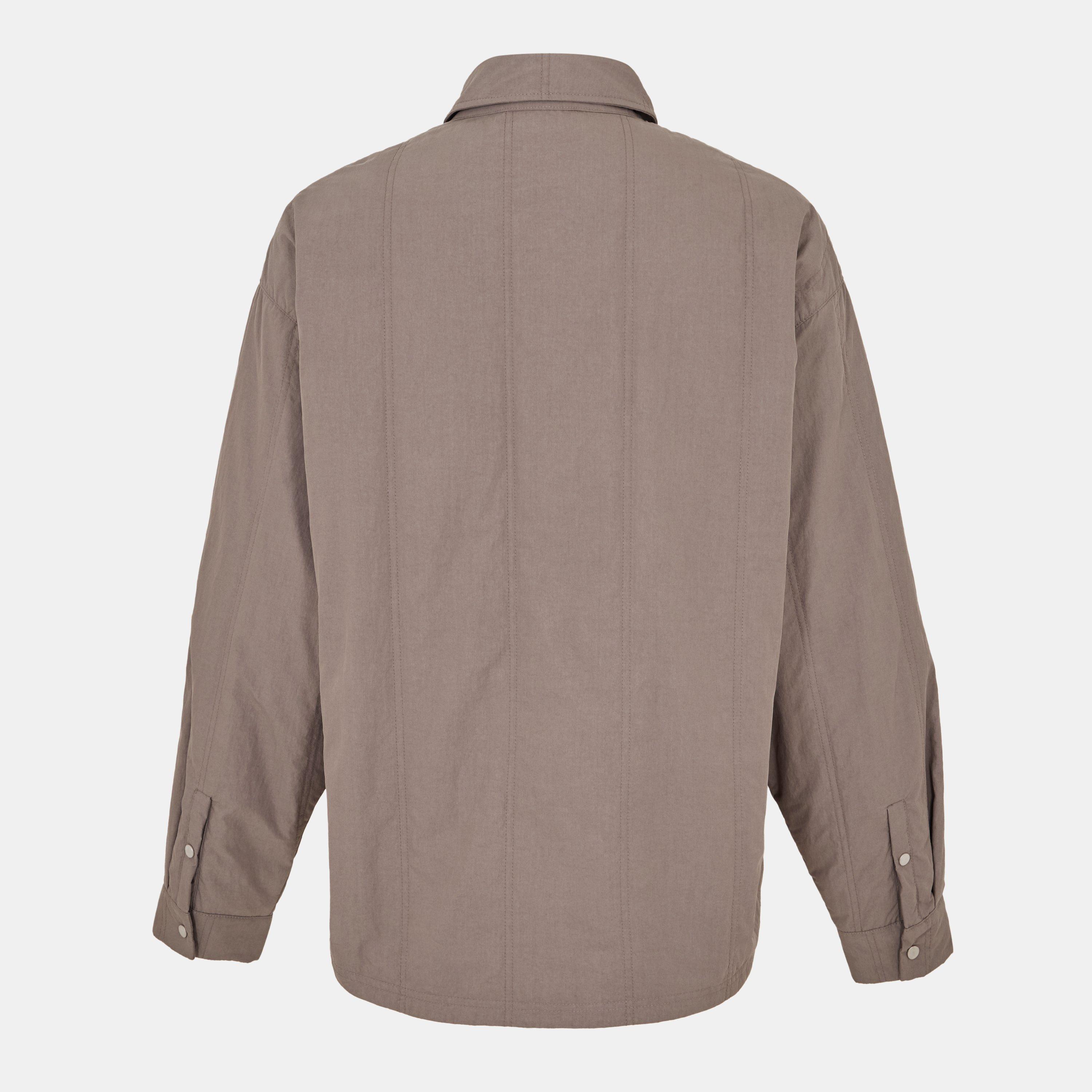 Mid Grey - Represent - Men's Relaxed Overshirt - 2