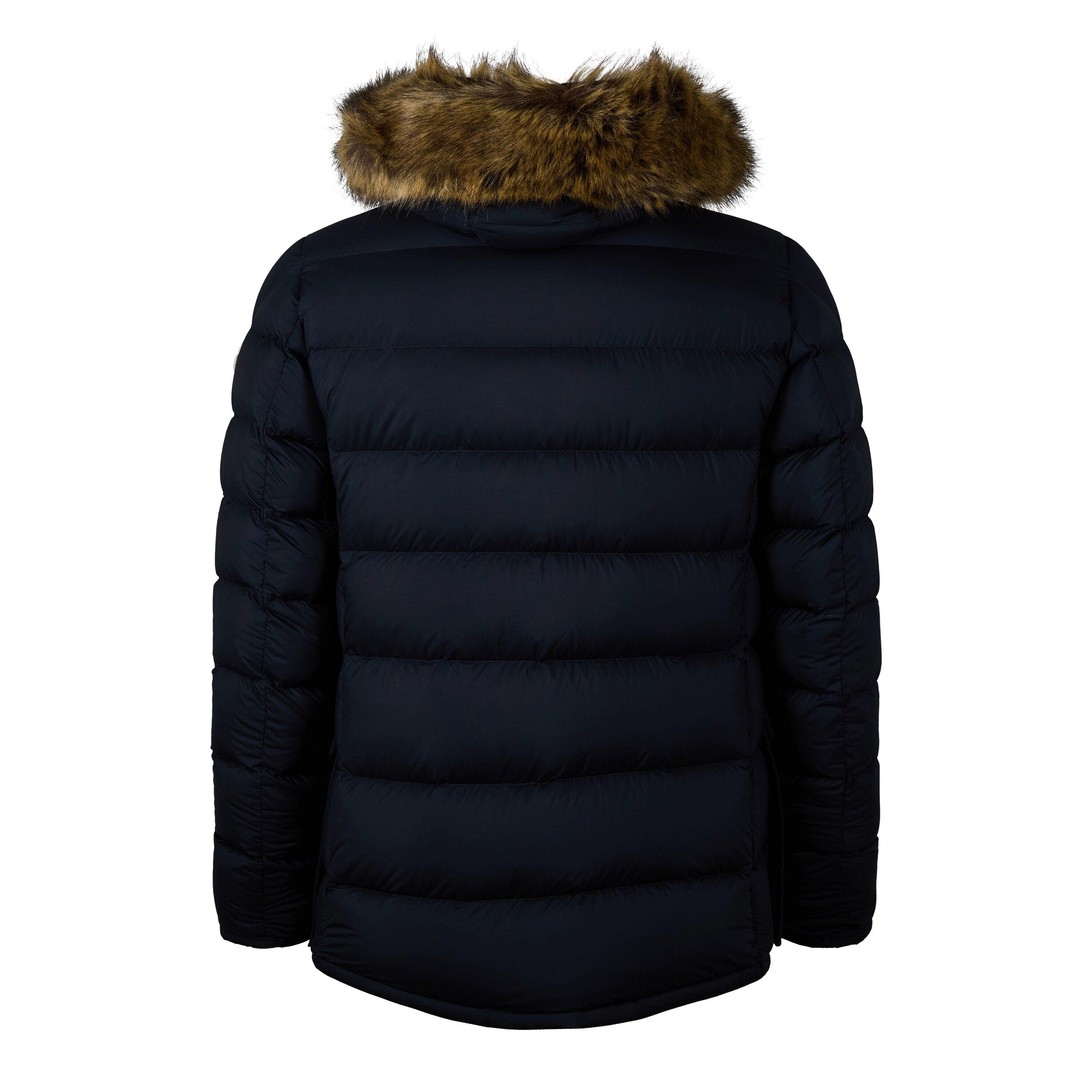 Navy 776 - Moncler - Men's Clunye Down Detachable Hood Mid-Length Parka - 6