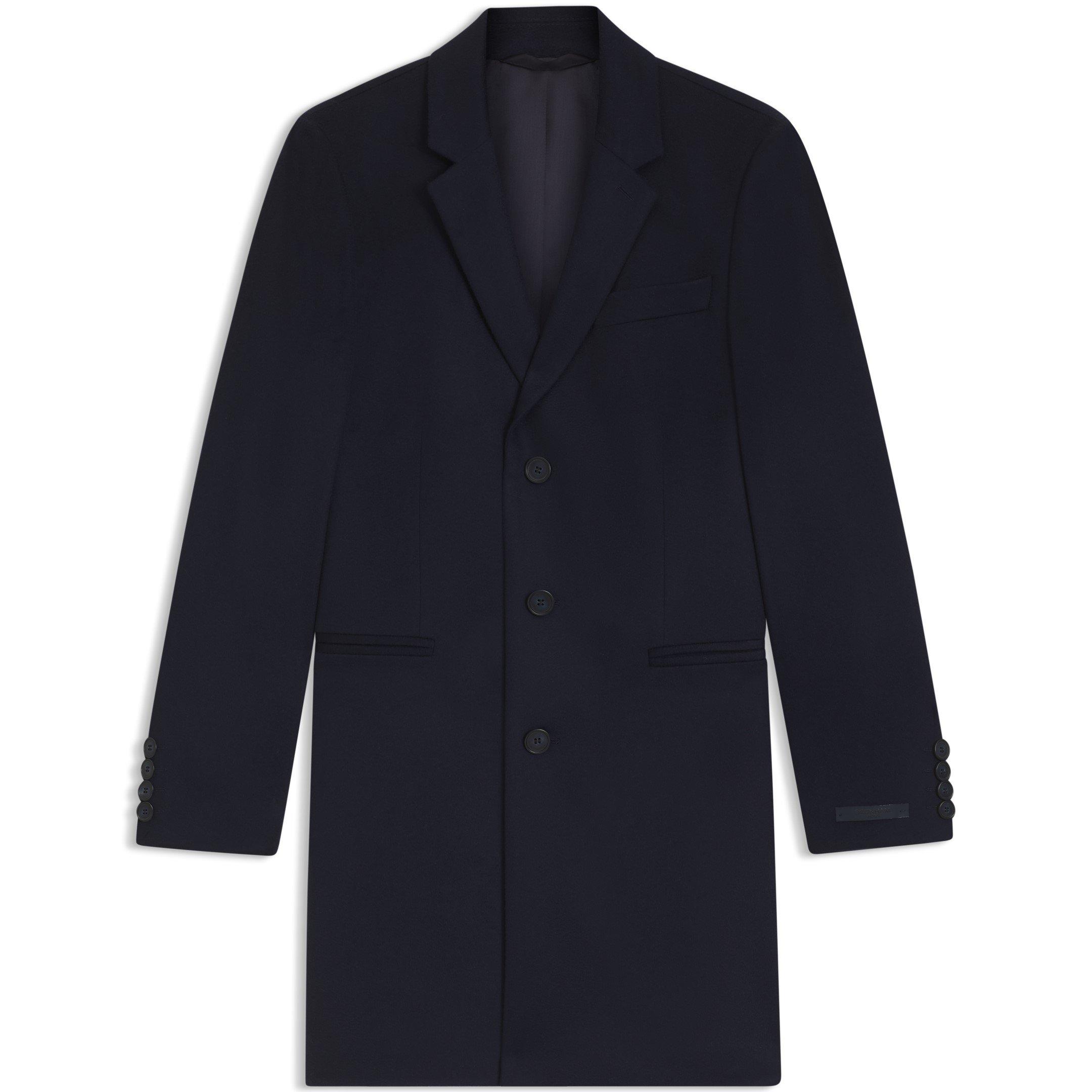 Blue 409 - Boss - Men's BECKHAM Wool Cashmere Overcoat - 1