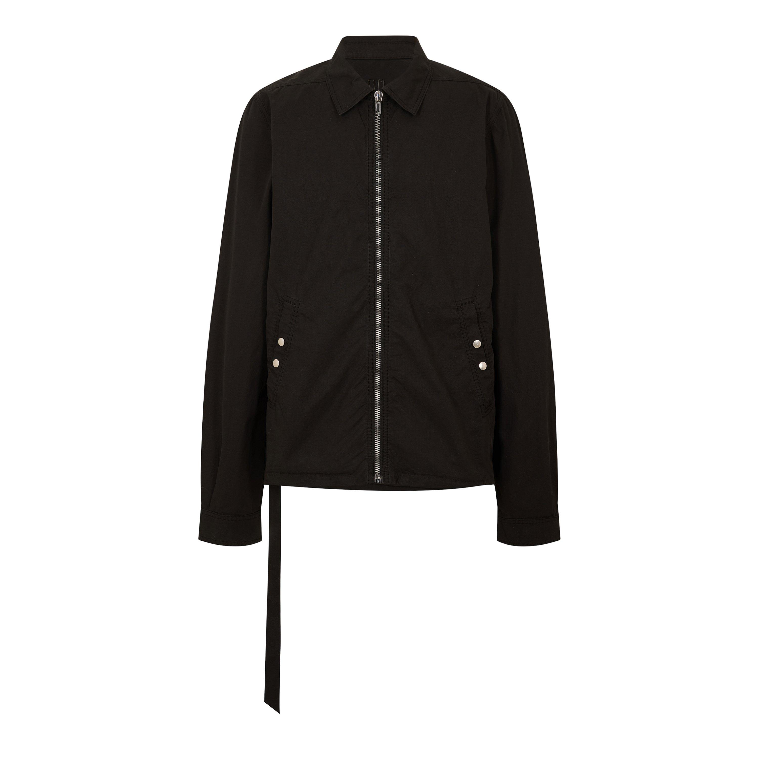 Black - Rick Owens Drkshdw - Rick DS Zip Frnt Jkt Sn62 - 1