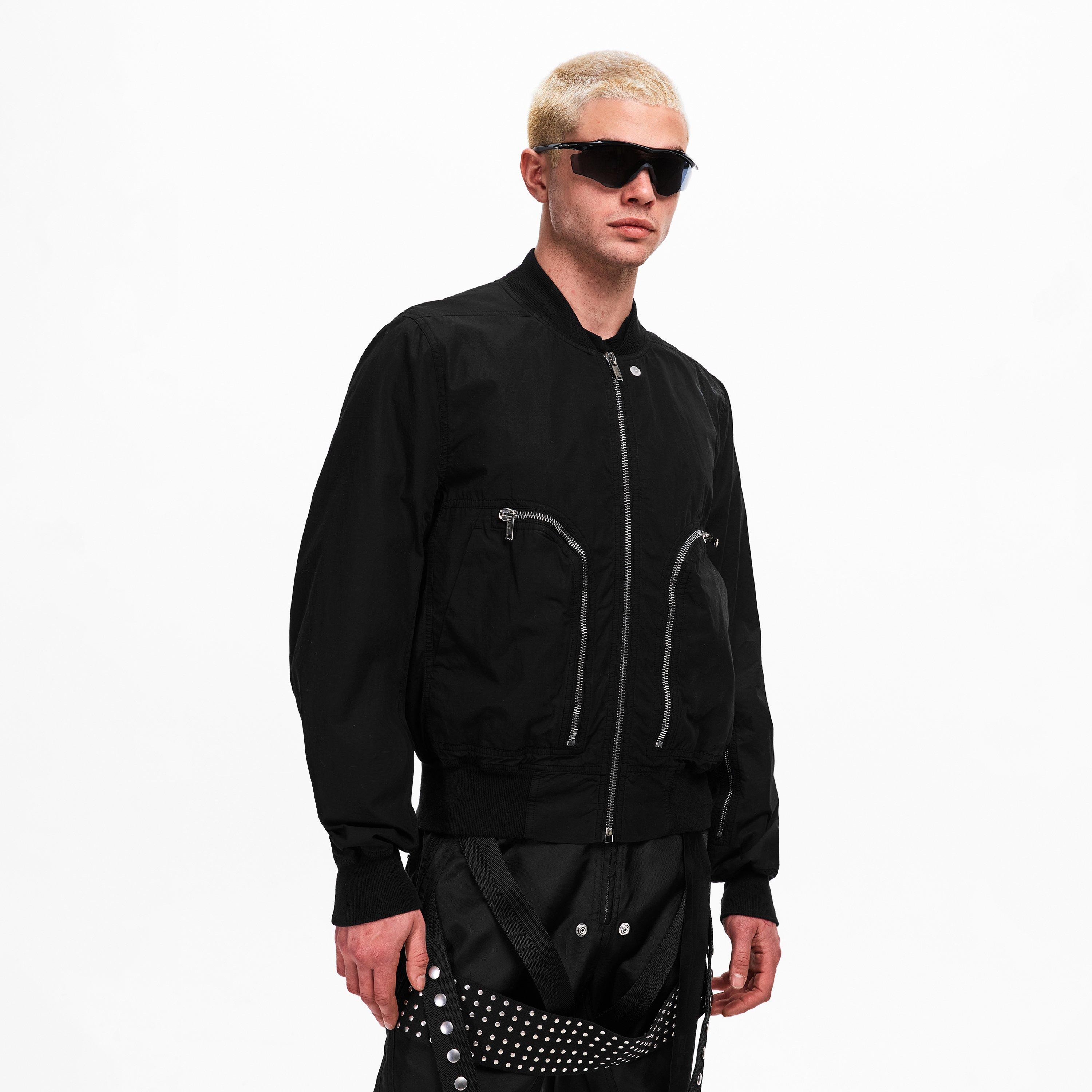 Black - Rick Owens Drkshdw - Men's Bomber Jacket - 3