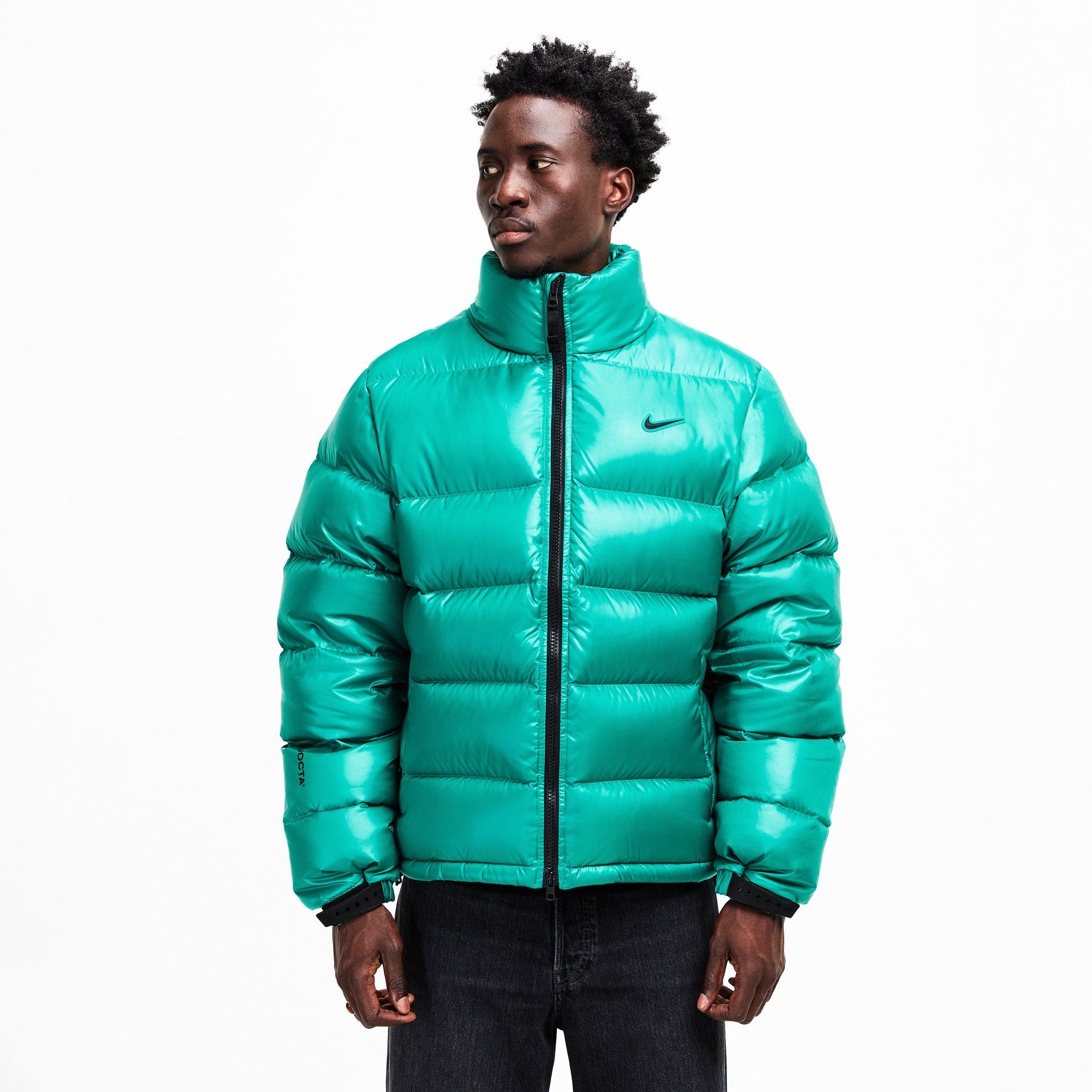 Green/Black - Nike - Men's Medium Puffer Jacket - 3