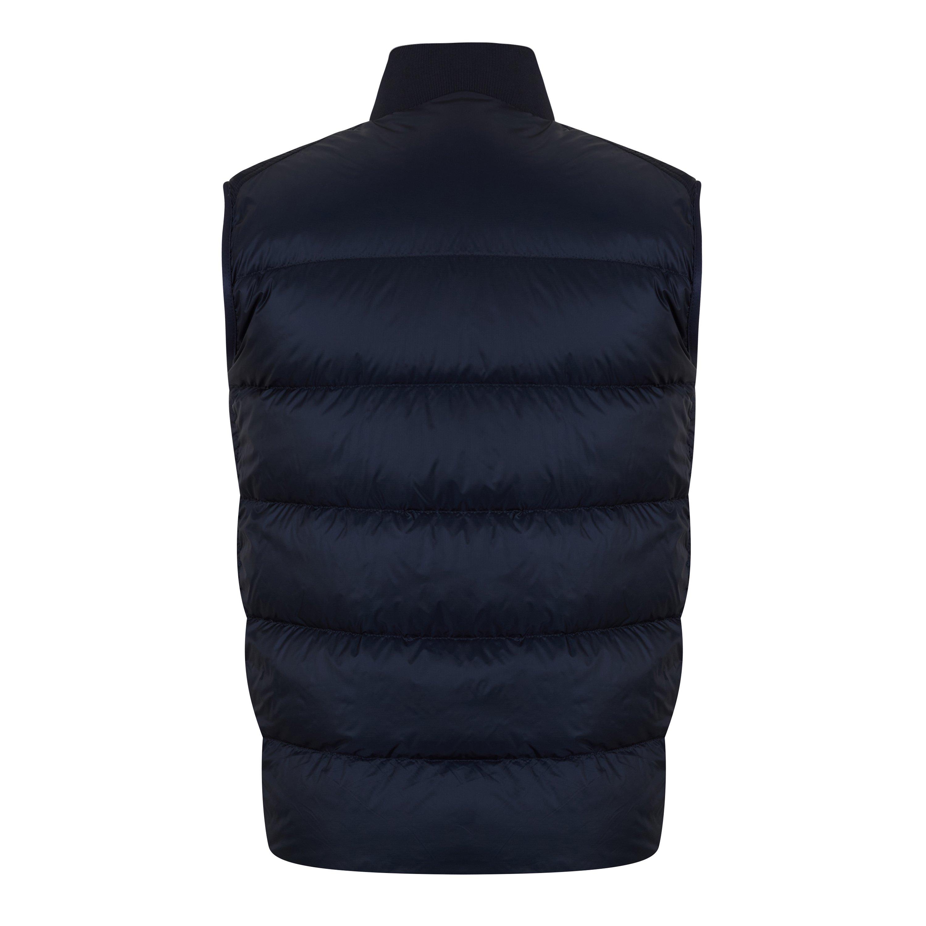 Navy 776 - Moncler - Men's Serot Down Water Resistant Gilet - 2